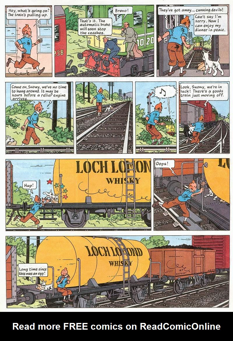Read online The Adventures of Tintin comic -  Issue #7 - 35