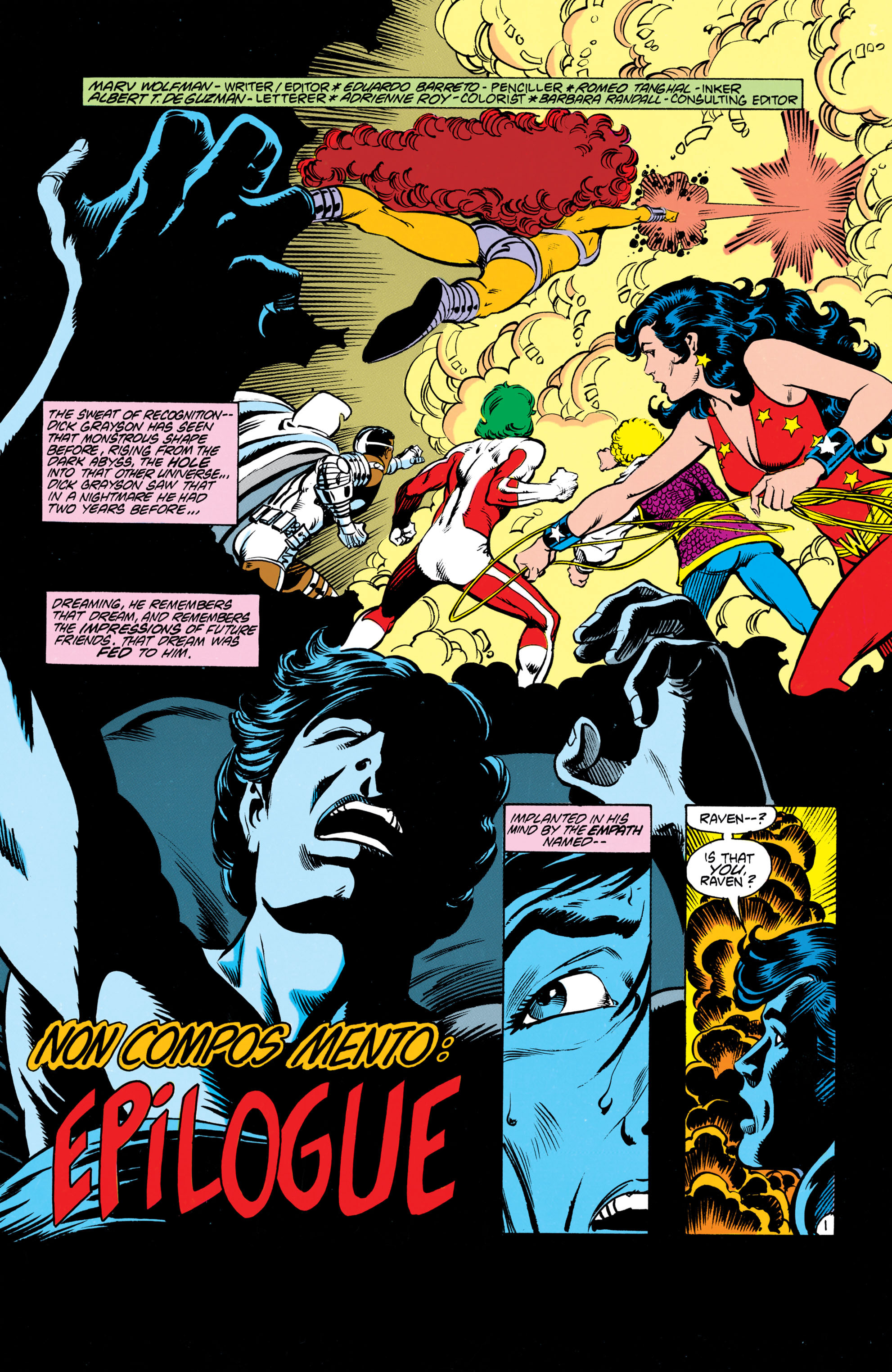 Read online The New Teen Titans (1984) comic -  Issue #34 - 2