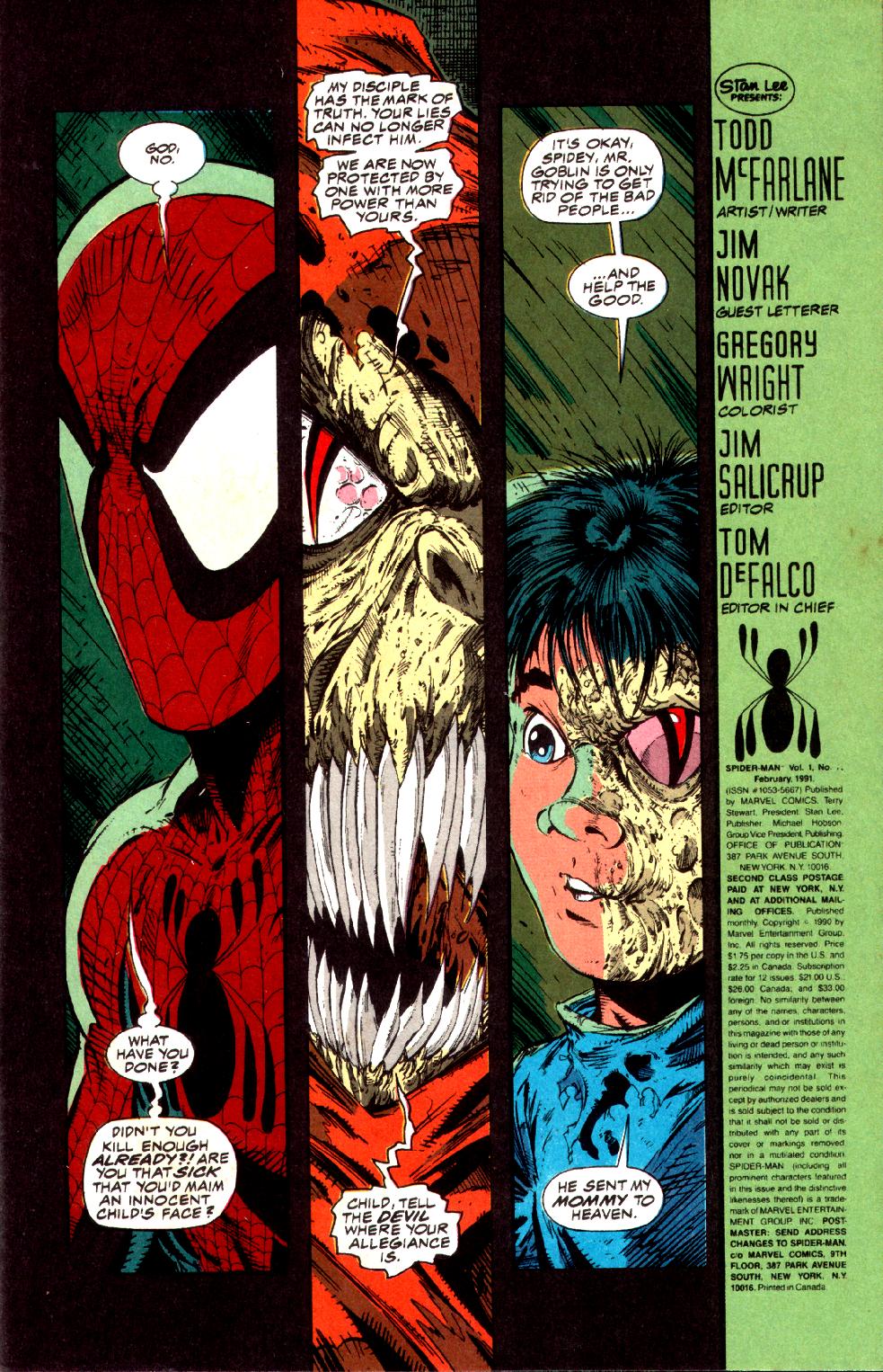 Read online Spider-Man (1990) comic -  Issue #7 - Masques Part 2 - 2