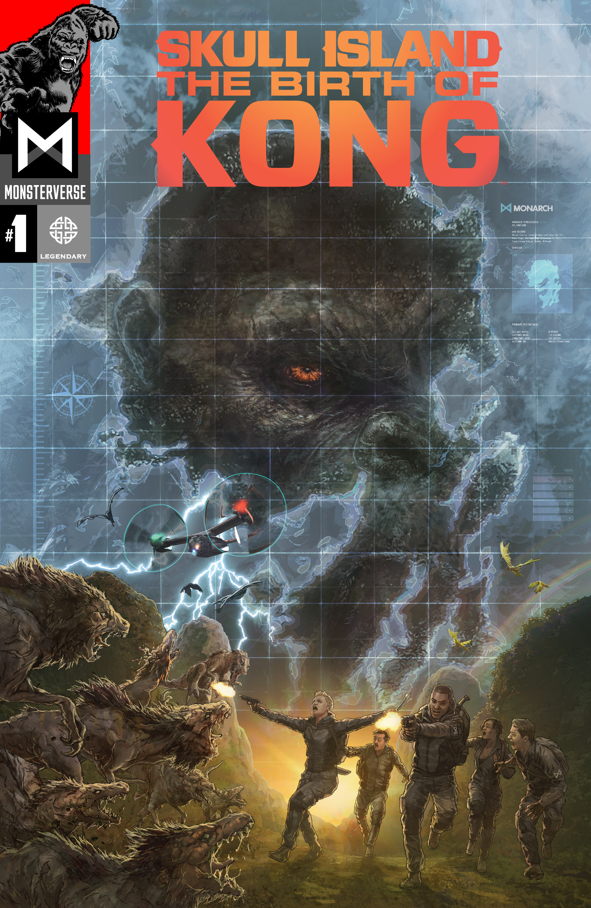 Read online Skull Island: The Birth of Kong comic -  Issue #1 - 1