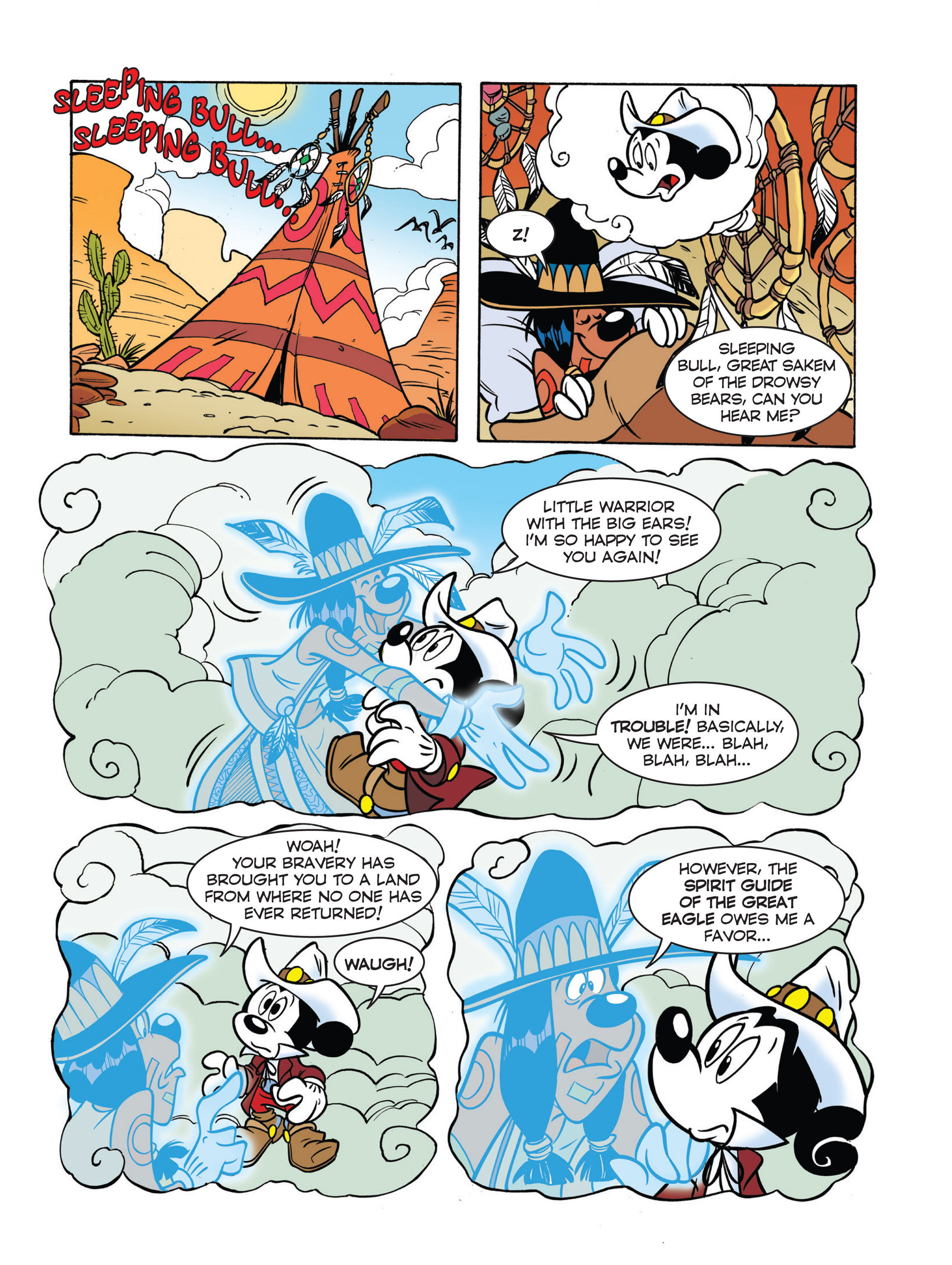 Read online Weird West Mickey: Stagecoach to Ghost Town comic -  Issue # Full - 21