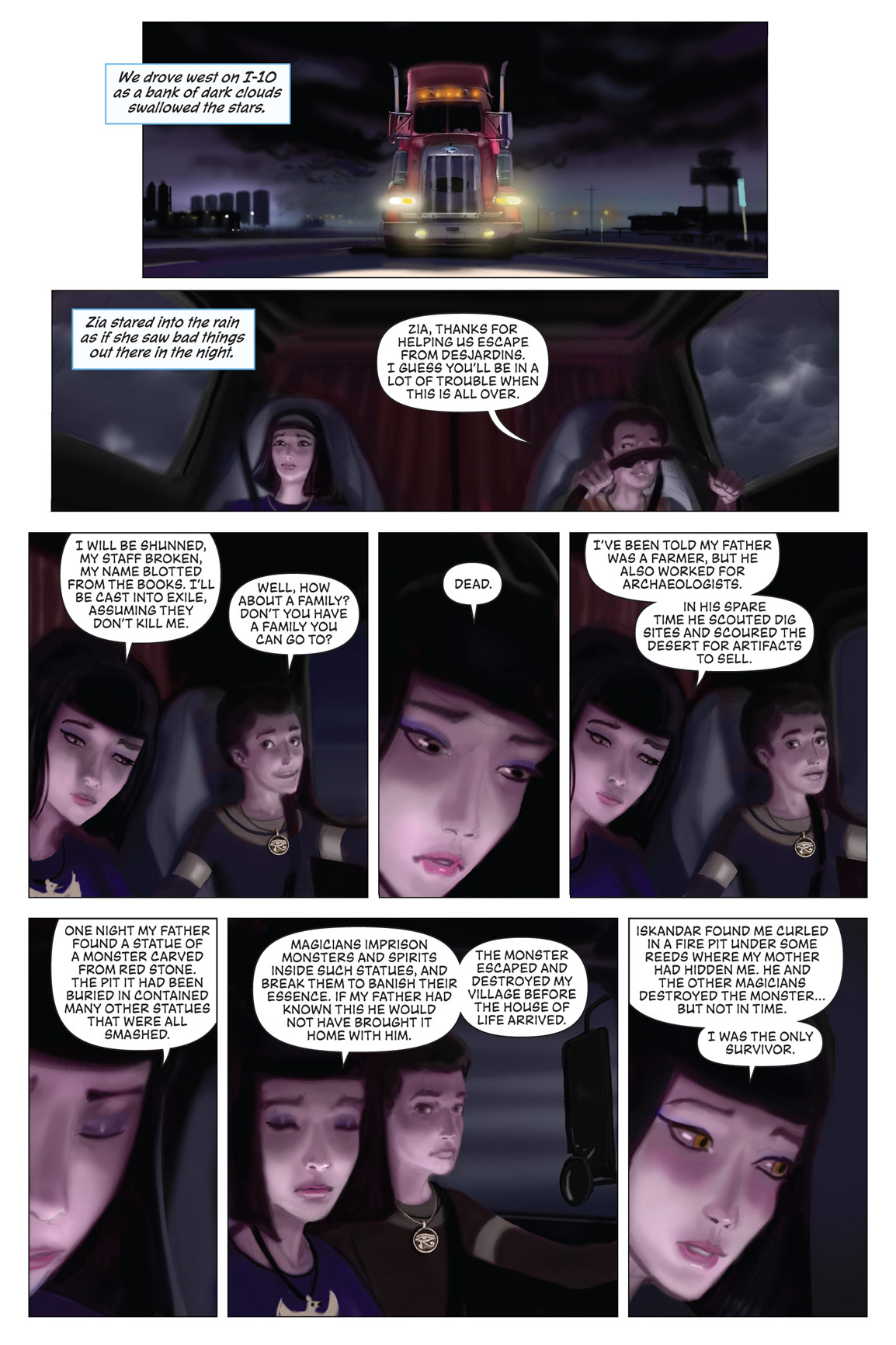 Read online The Kane Chronicles comic -  Issue # TPB 1 - 149