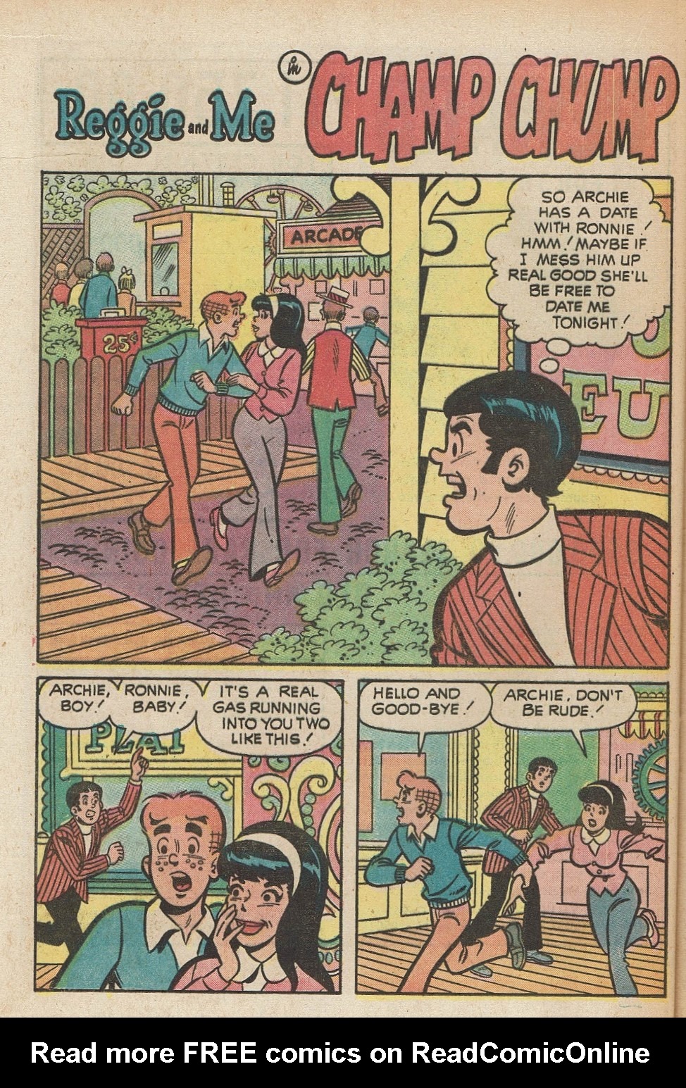 Read online Reggie and Me (1966) comic -  Issue #58 - 35