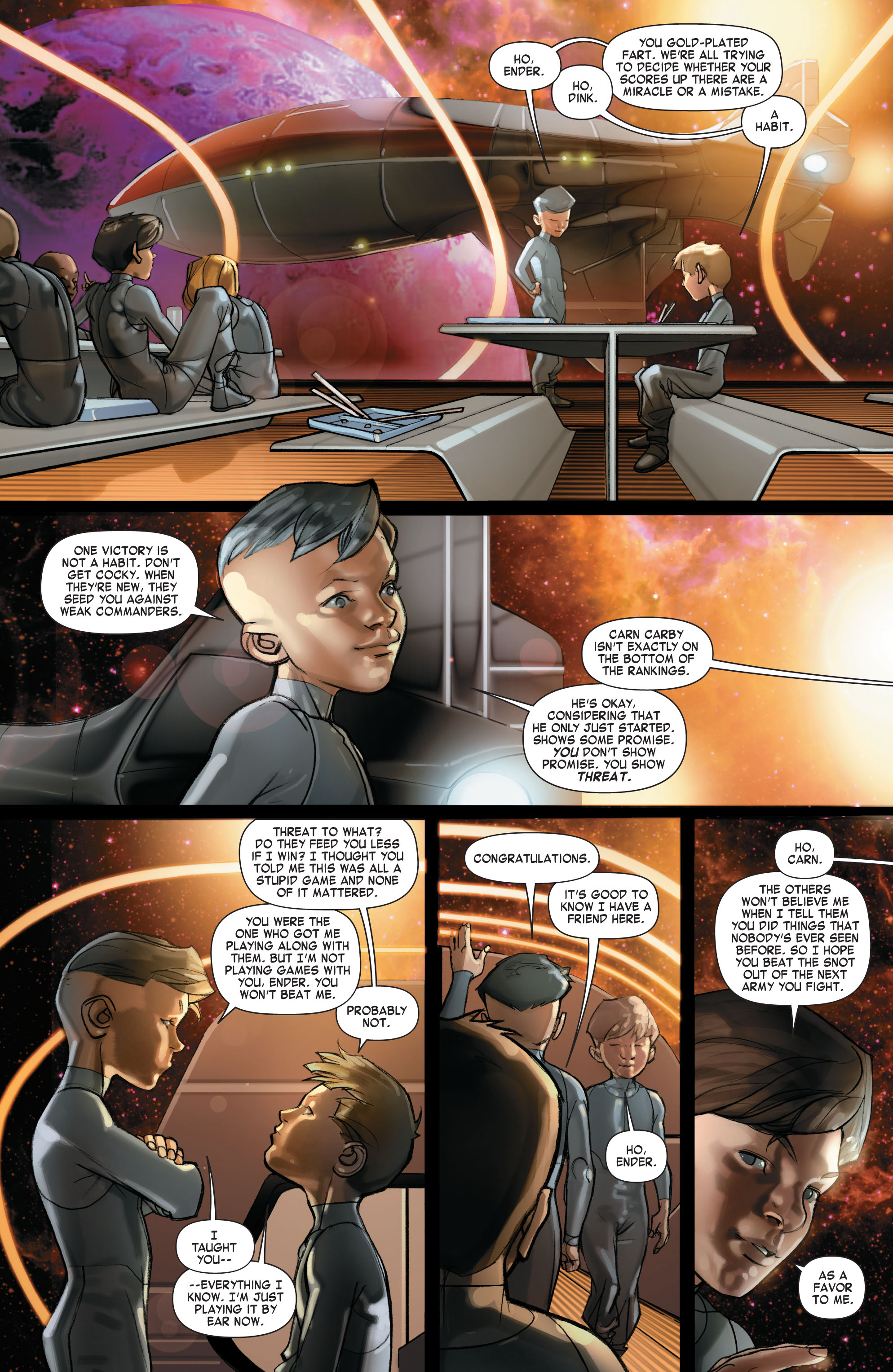 Read online Ender's Game: Command School comic -  Issue #2 - 11