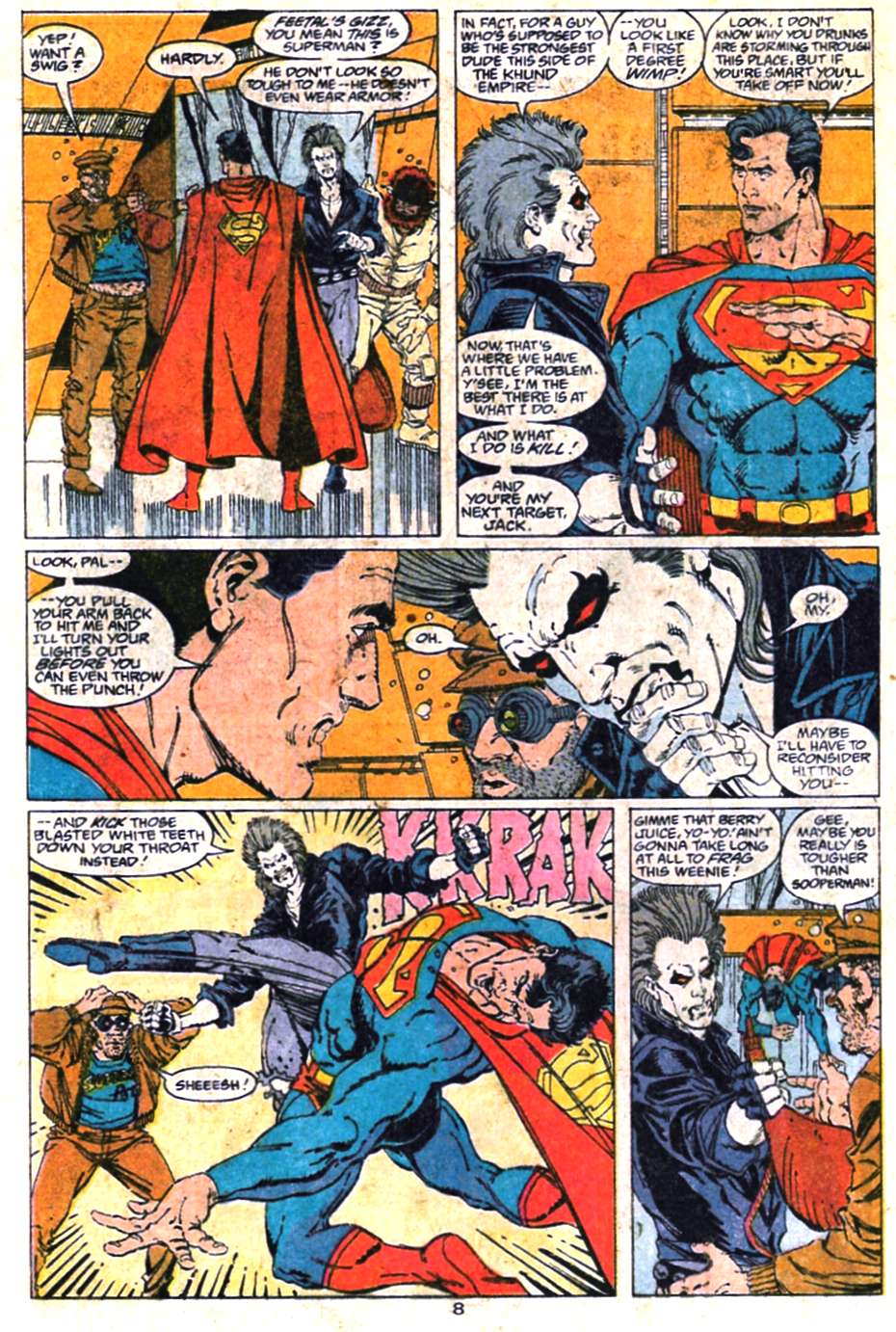 Read online Adventures of Superman (1987) comic -  Issue #464 - 9