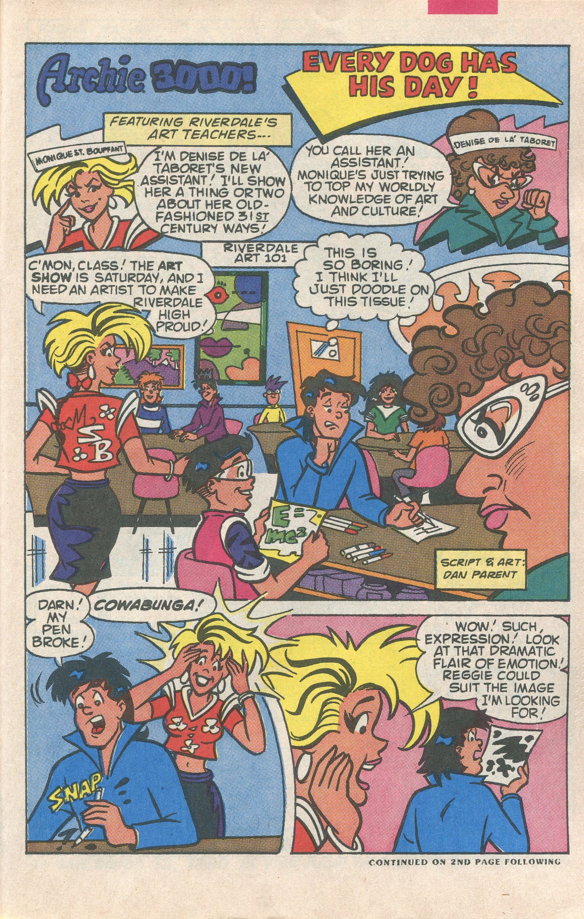 Read online Archie 3000! (1989) comic -  Issue #8 - 27