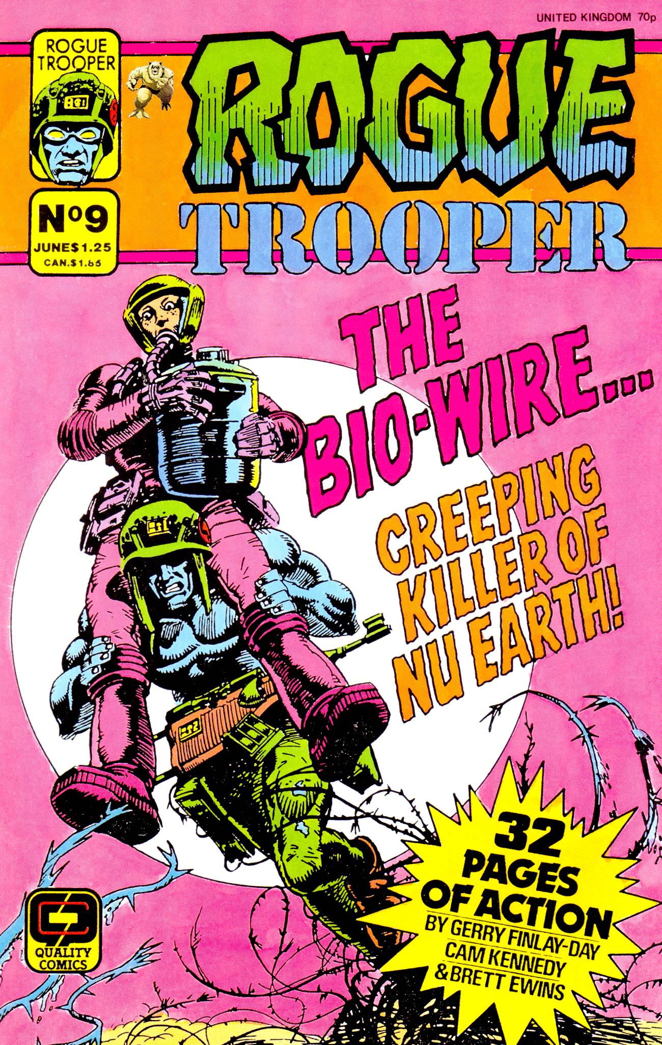 Read online Rogue Trooper (1986) comic -  Issue #9 - 1
