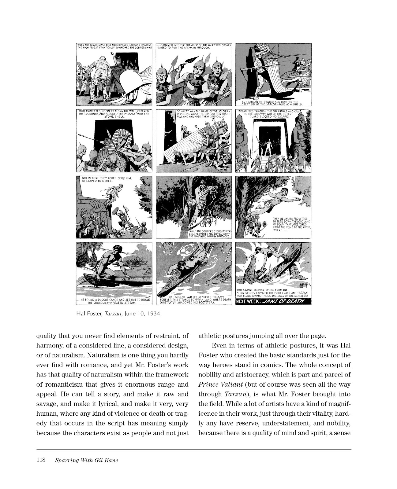 Sparring With Gil Kane: Colloquies On Comic Art and Aesthetics issue TPB (Part 2) - Page 18