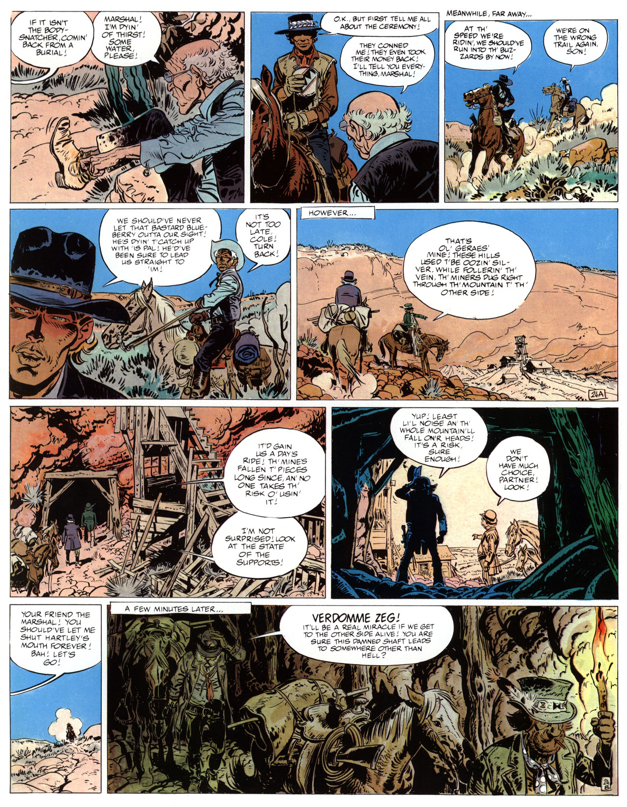 Read online Epic Graphic Novel: Marshal Blueberry comic -  Issue # TPB - 28