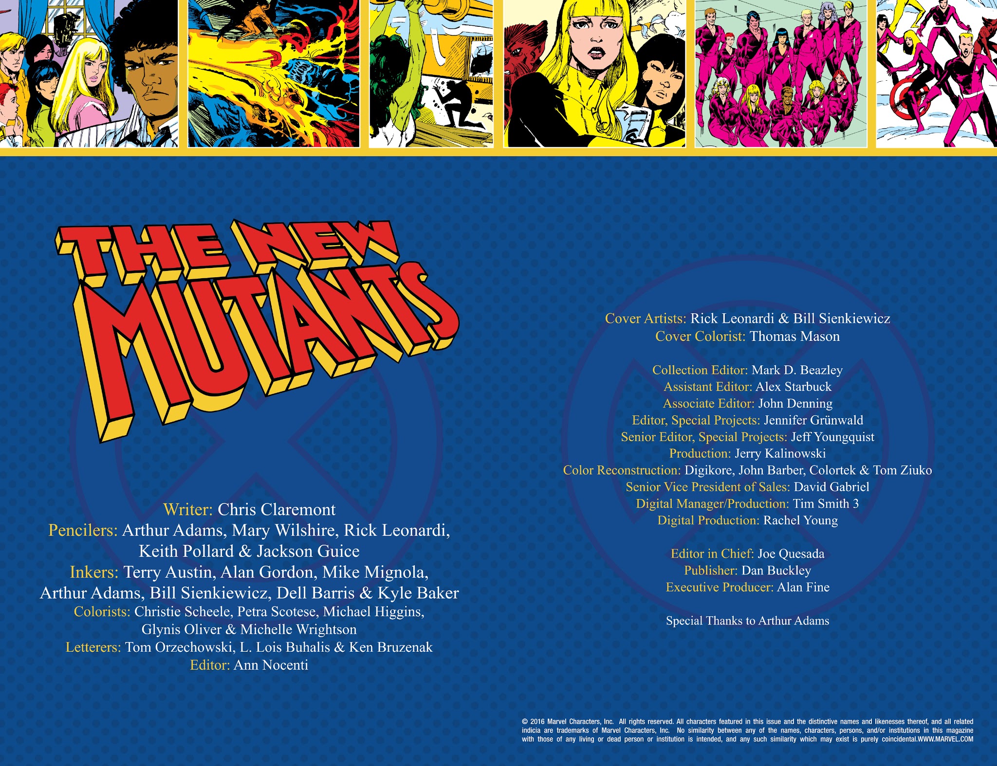 Read online New Mutants Classic comic -  Issue # TPB 5 - 3
