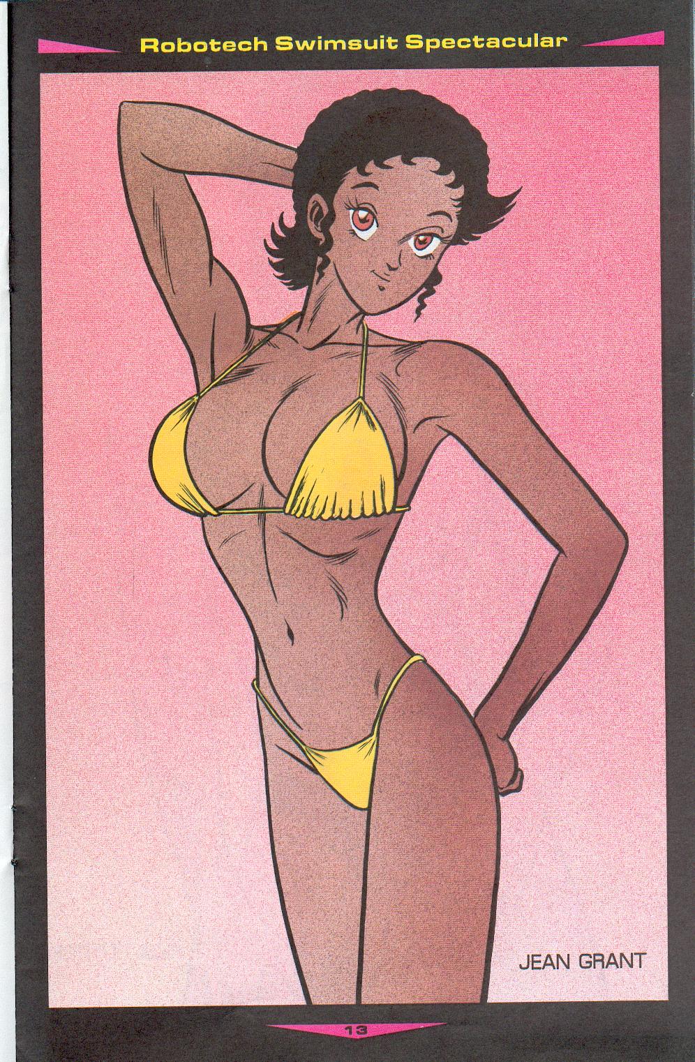 Read online Robotech II: The Sentinels comic -  Issue # _Swimsuit Spectacular 1 - 14