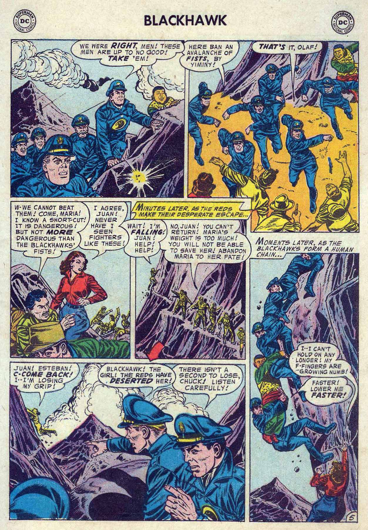 Read online Blackhawk (1957) comic -  Issue #109 - 7