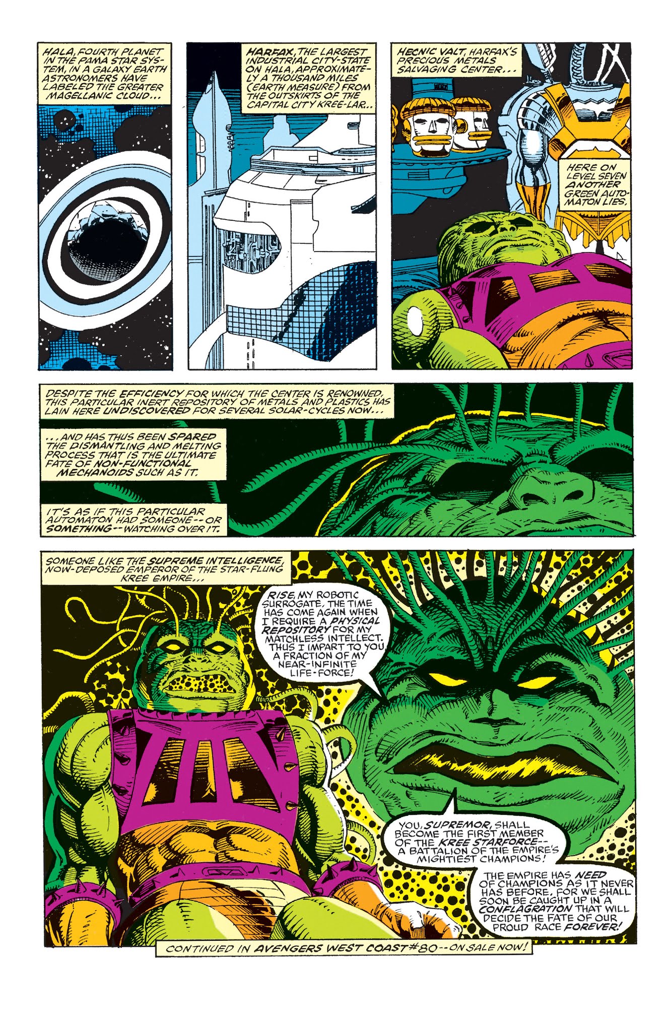 Read online Avengers: Galactic Storm comic -  Issue # TPB 1 (Part 1) - 21