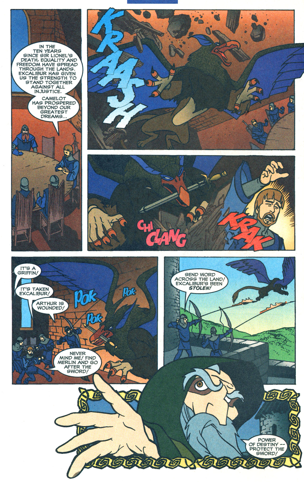 Read online Quest For Camelot comic -  Issue # Full - 9