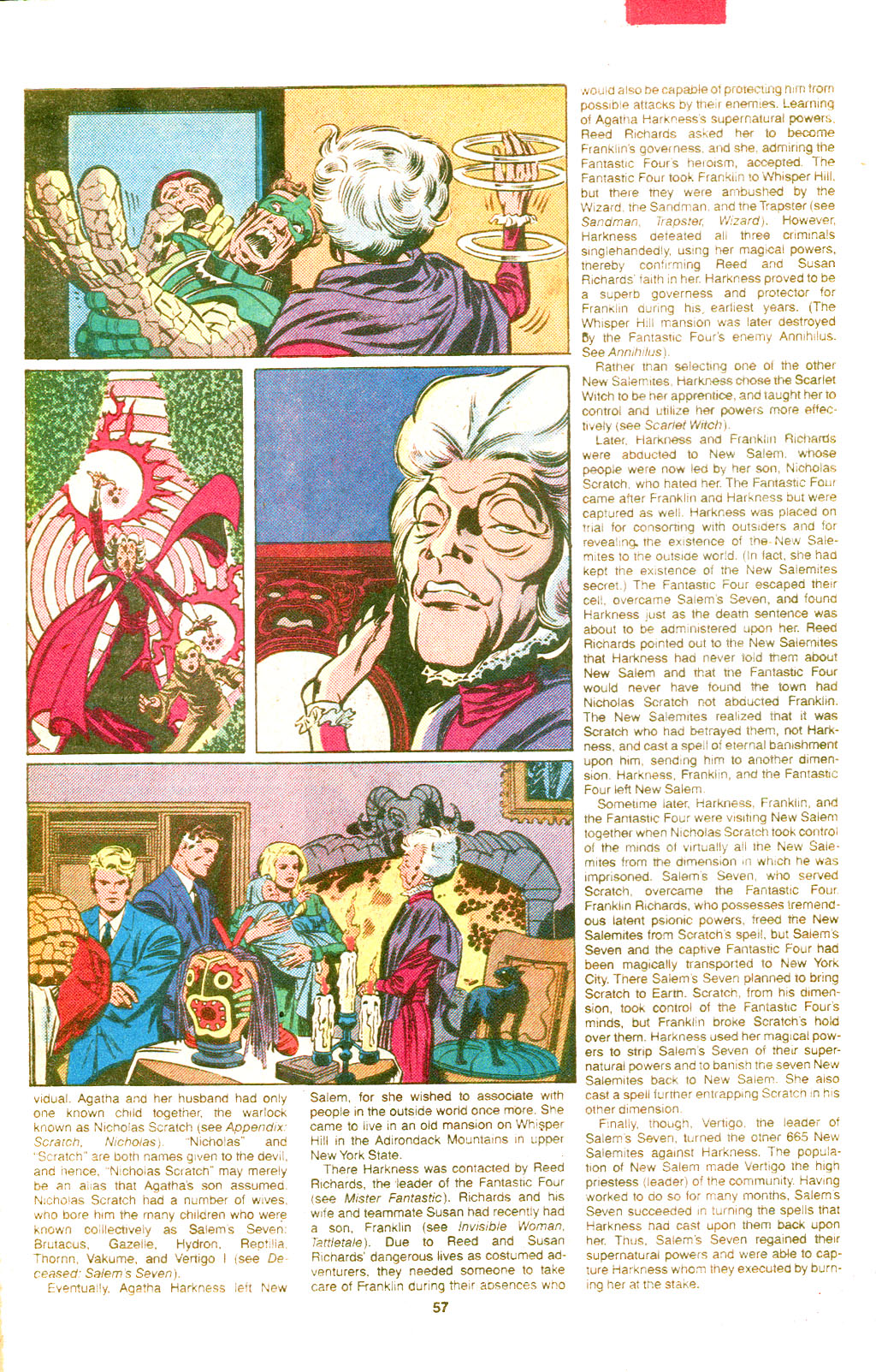 Read online The Official Handbook of the Marvel Universe Deluxe Edition comic -  Issue #17 - 59