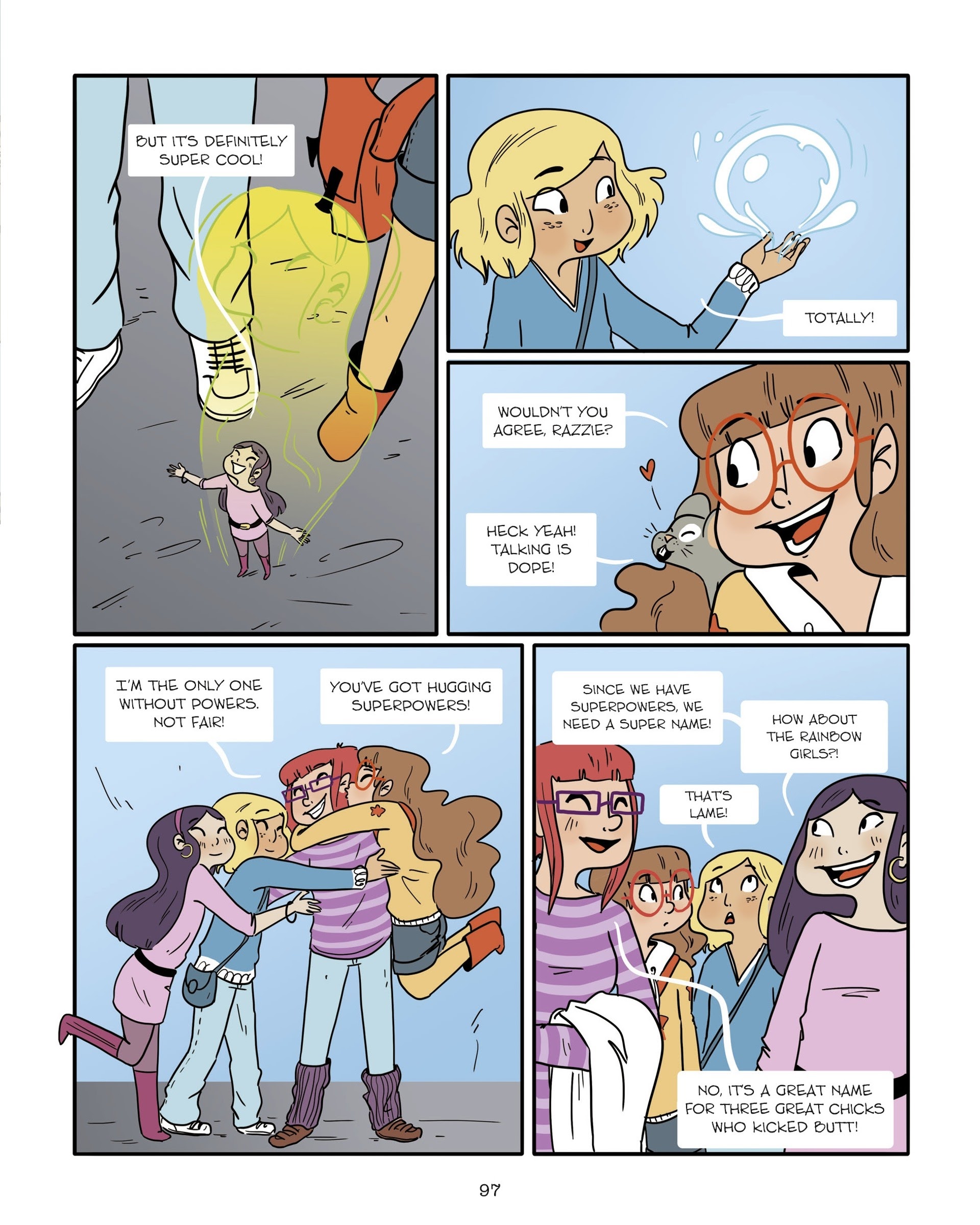 Read online Rainbow Girls: Let's Save Lulu! comic -  Issue # TPB - 93
