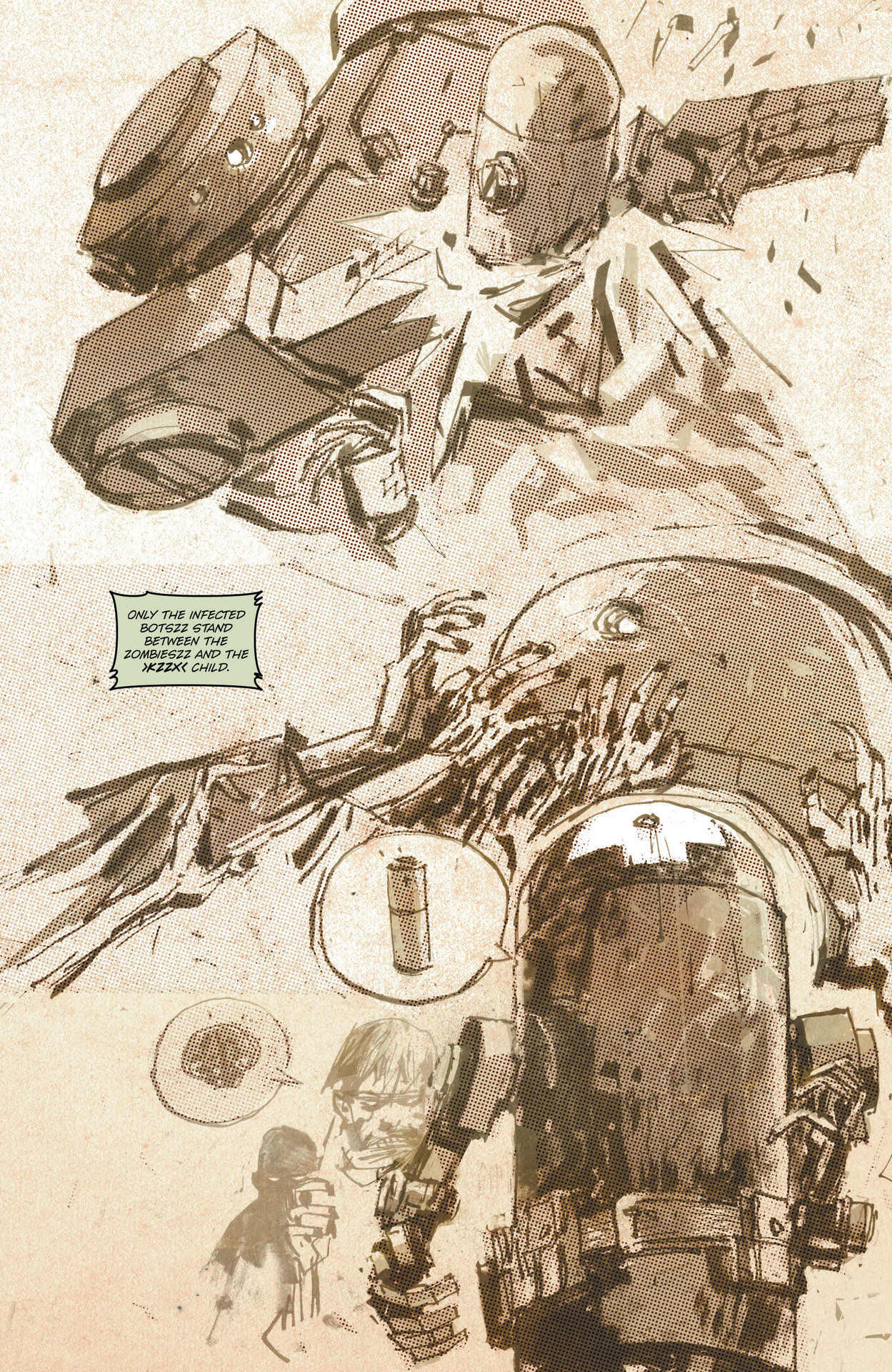 Read online ZVRC: Zombies Vs. Robots Classic comic -  Issue #2 - 32