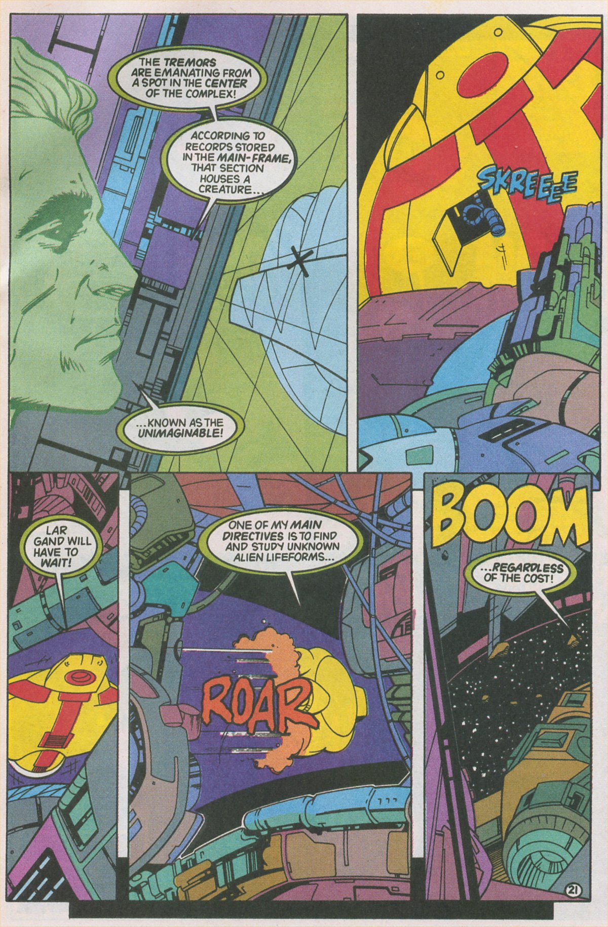Read online Valor (1992) comic -  Issue #5 - 21