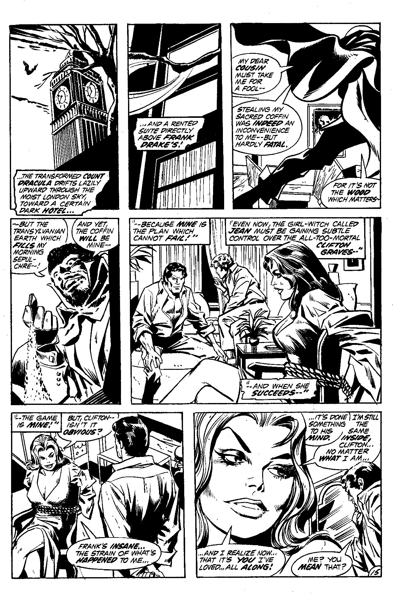 Read online Essential The Tomb of Dracula comic -  Issue # TPB 1 (Part 1) - 45