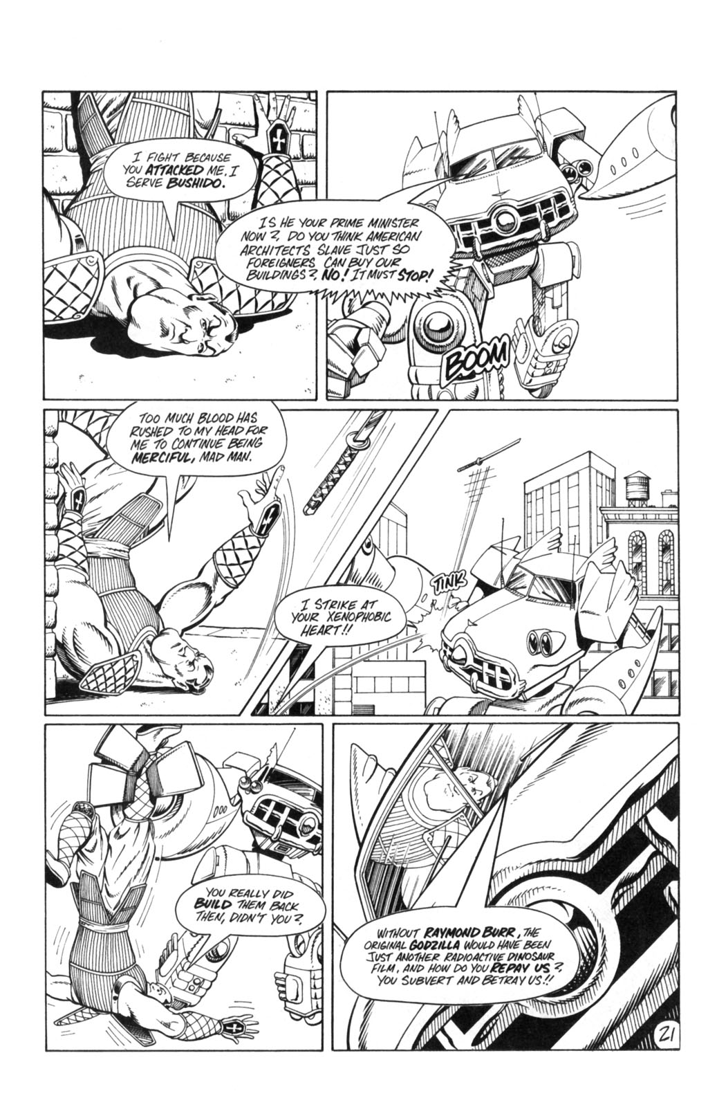 Read online Paul the Samurai (1992) comic -  Issue #1 - 23