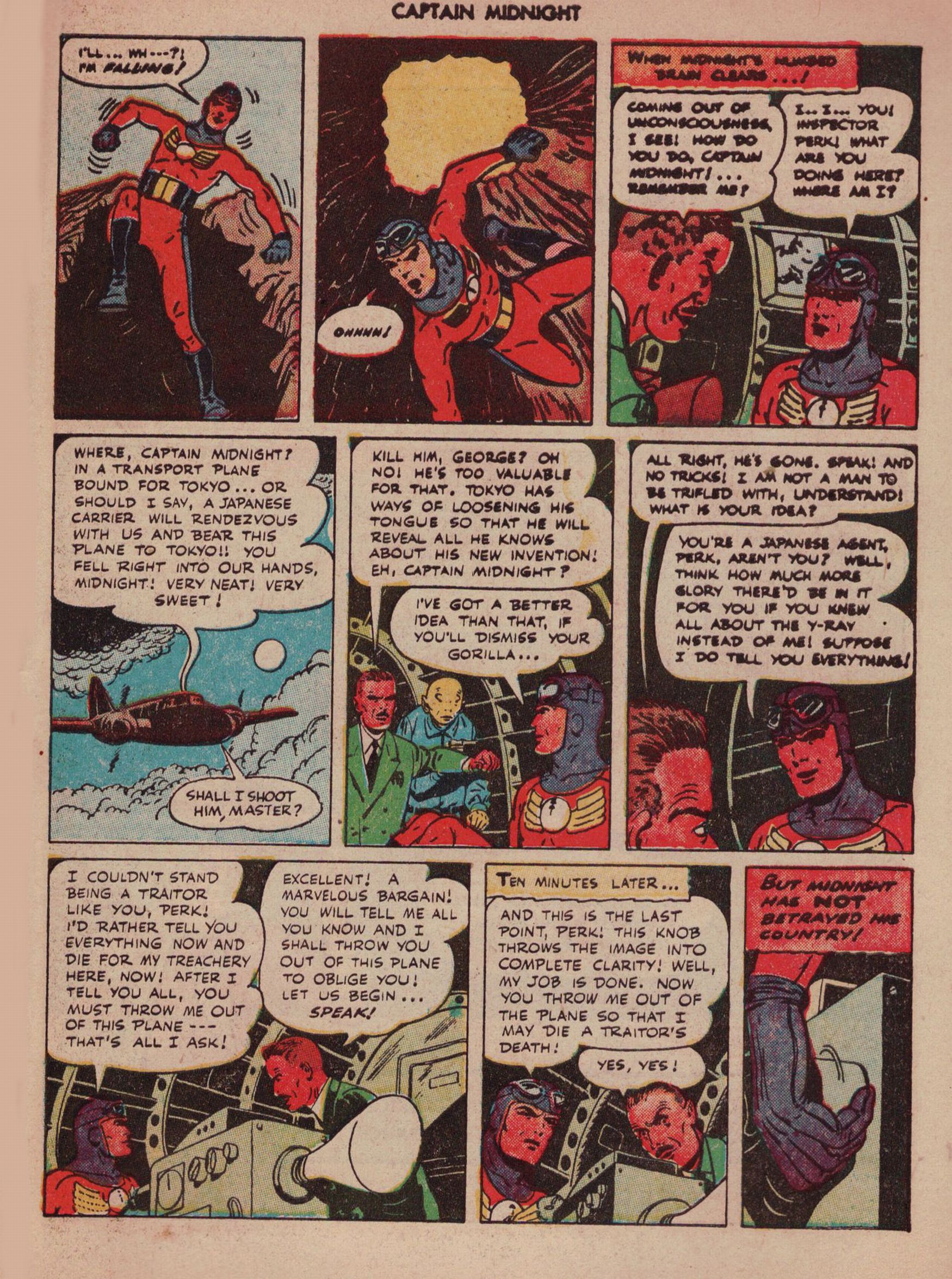 Read online Captain Midnight (1942) comic -  Issue #41 - 47