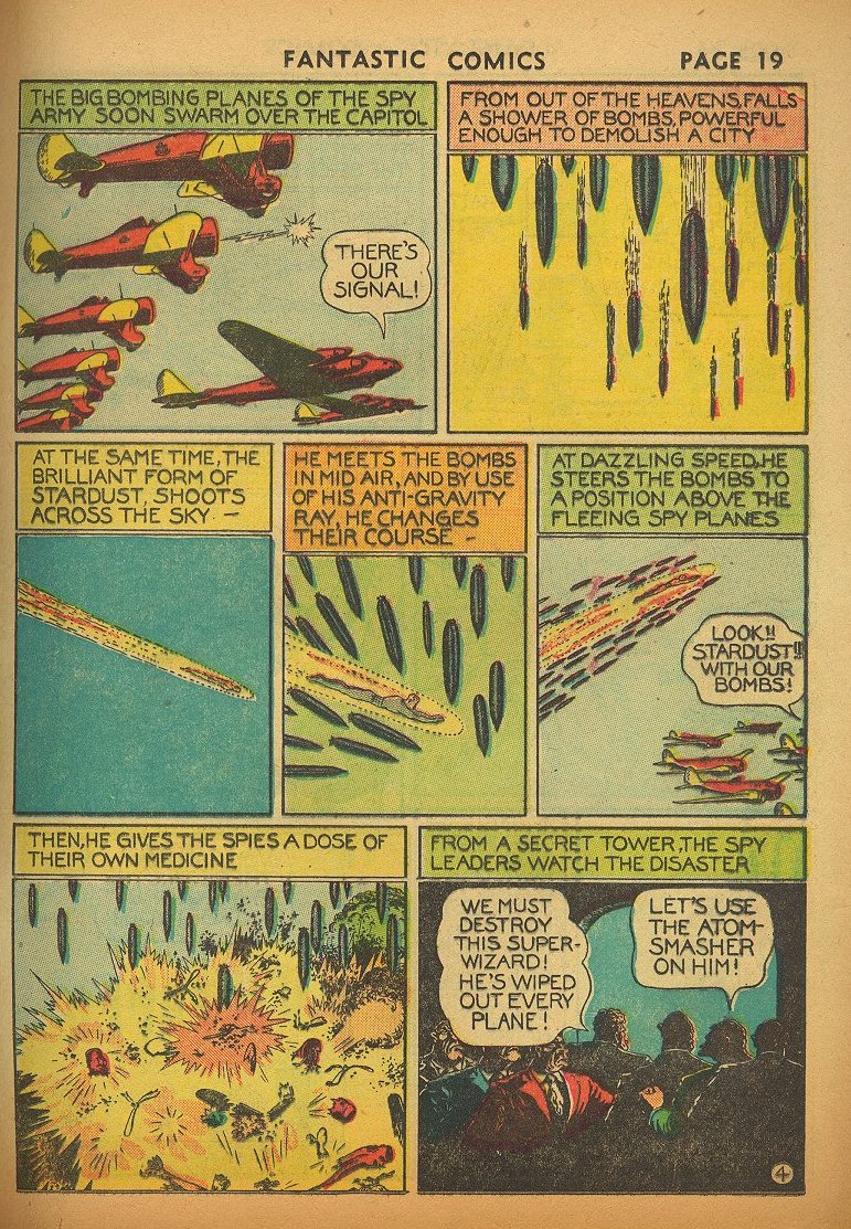 Read online Fantastic Comics comic -  Issue #1 - 22