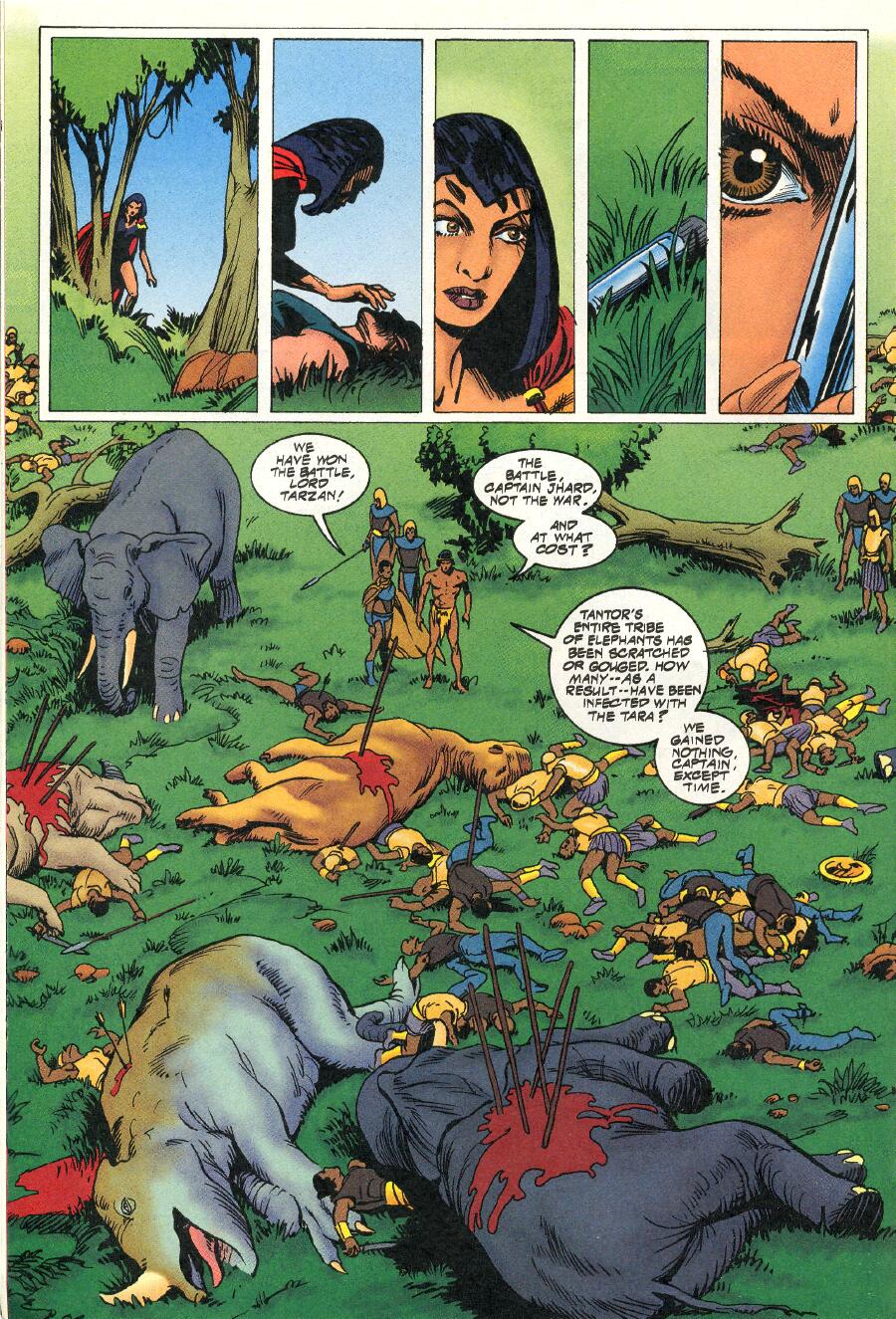Read online Tarzan (1996) comic -  Issue #5 - 16