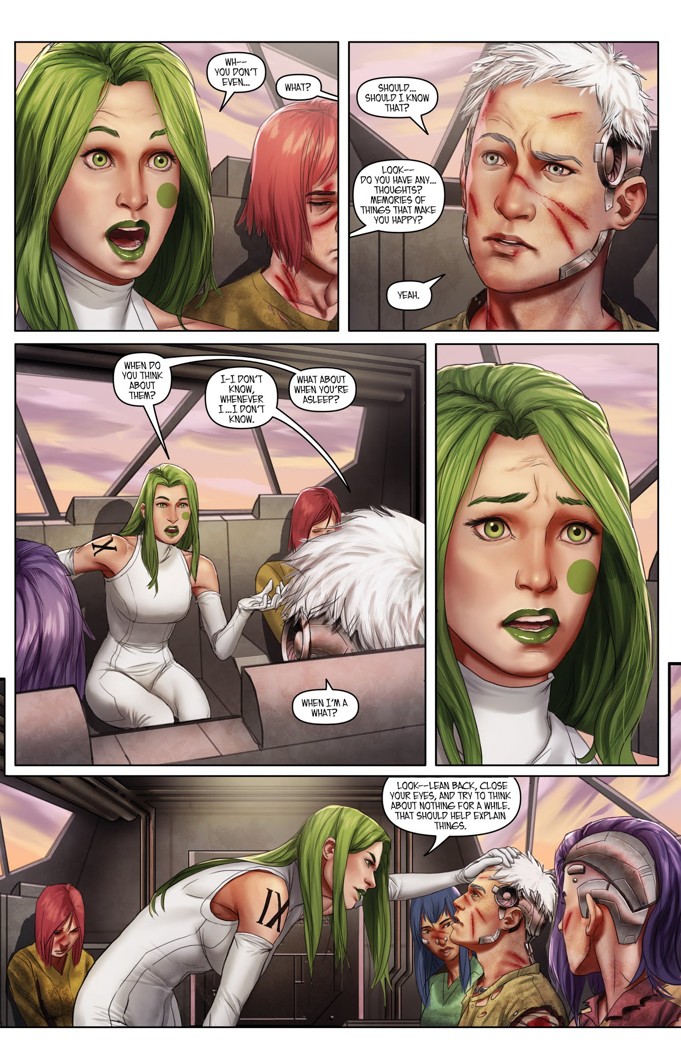 Read online Aphrodite IX: Ares comic -  Issue # Full - 9
