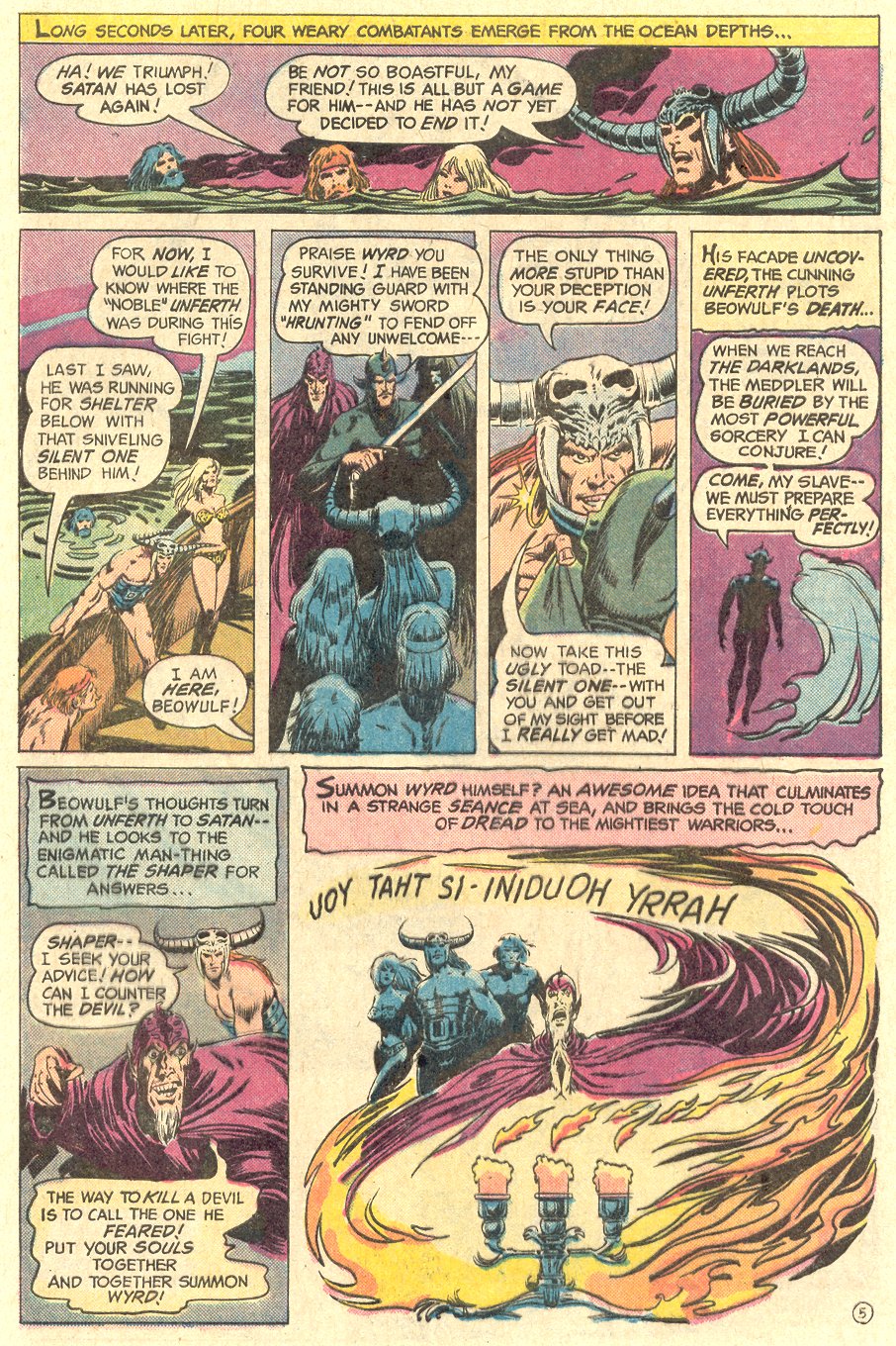 Read online Beowulf (1975) comic -  Issue #3 - 6
