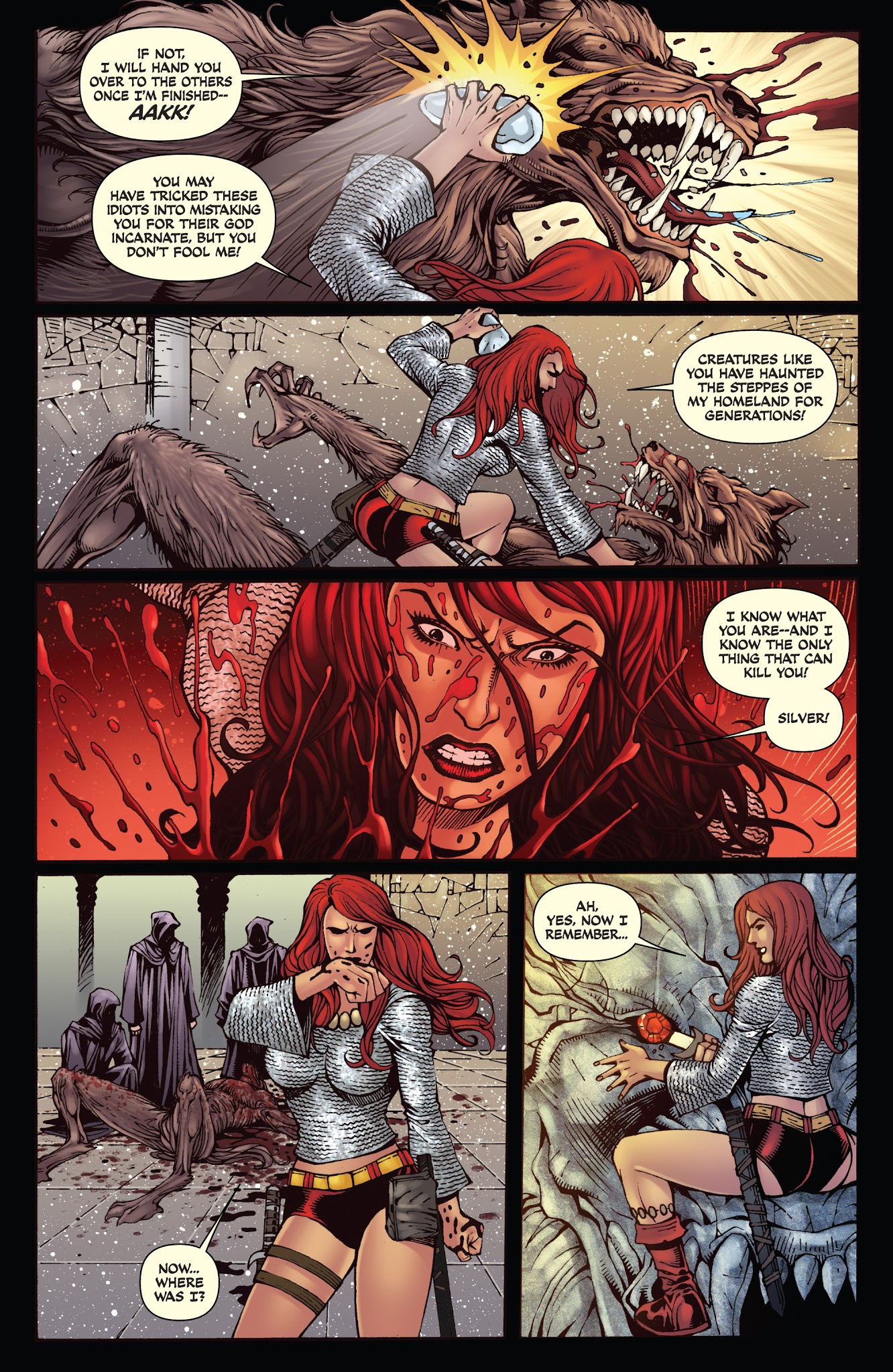Read online Legends of Red Sonja comic -  Issue # TPB - 16