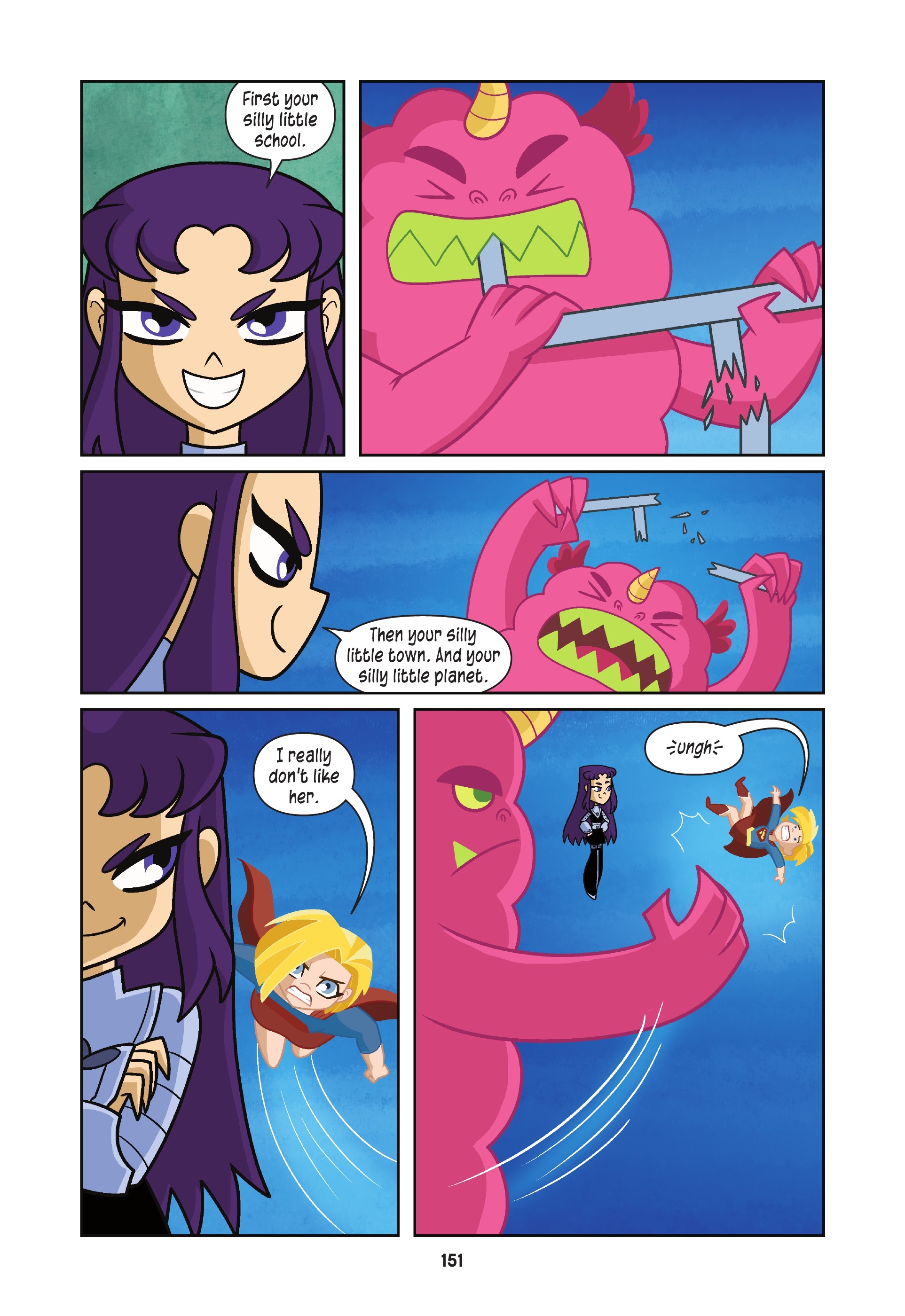Read online Teen Titans Go!/DC Super Hero Girls: Exchange Students comic -  Issue # TPB (Part 2) - 49