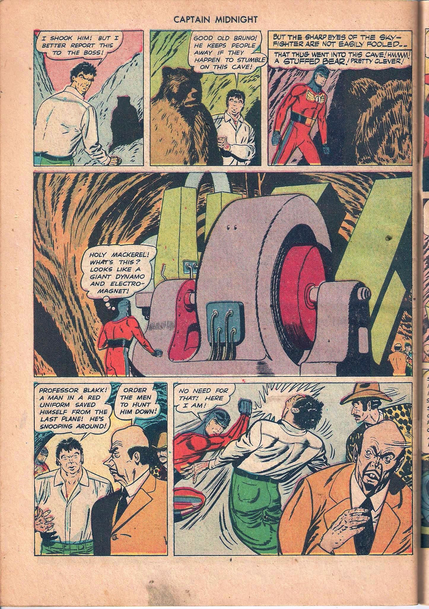 Read online Captain Midnight (1942) comic -  Issue #53 - 46