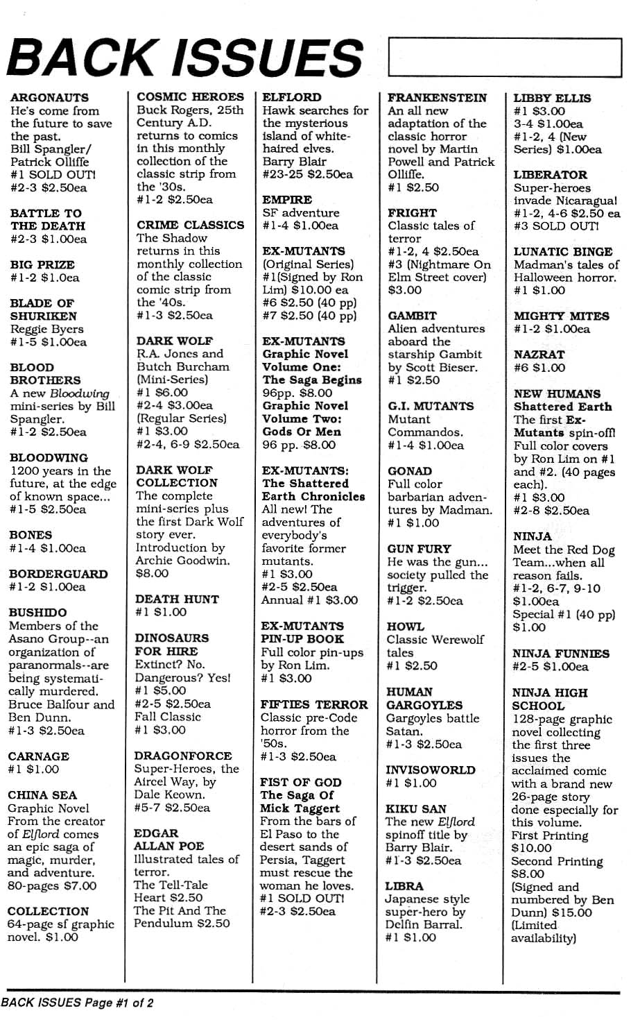 Read online Wild Knights comic -  Issue #7 - 28