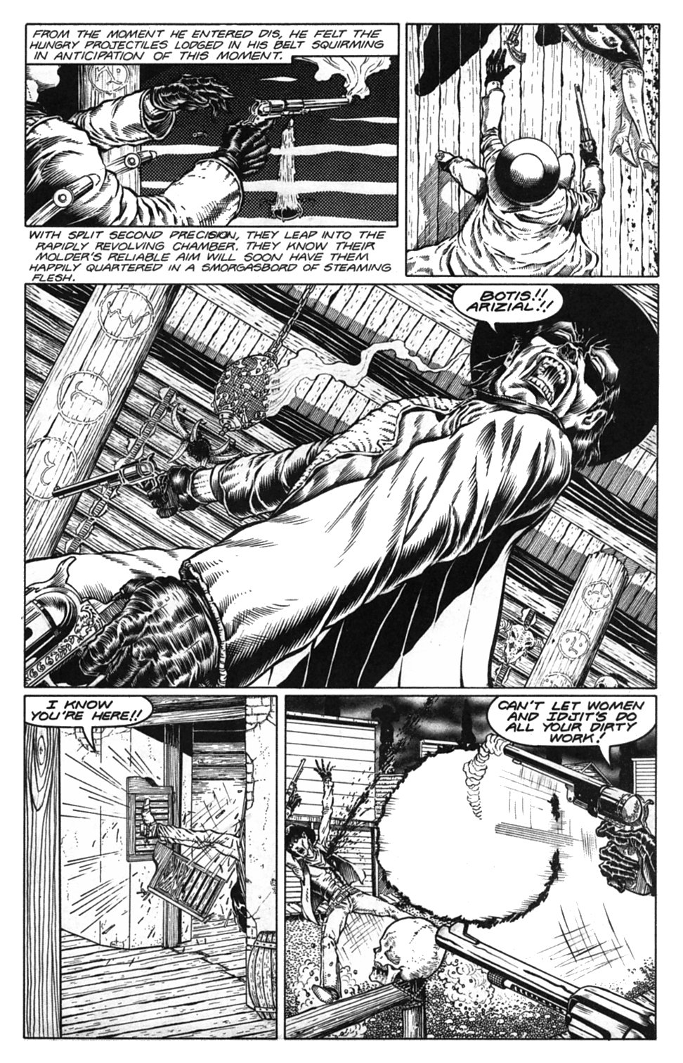 Read online Gunfighters in Hell comic -  Issue #3 - 22