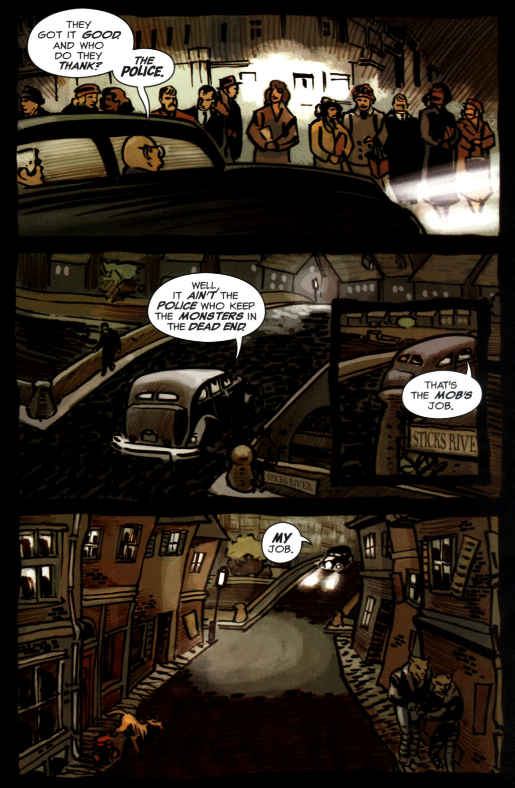 Read online Frankenstein Mobster comic -  Issue #3 - 16