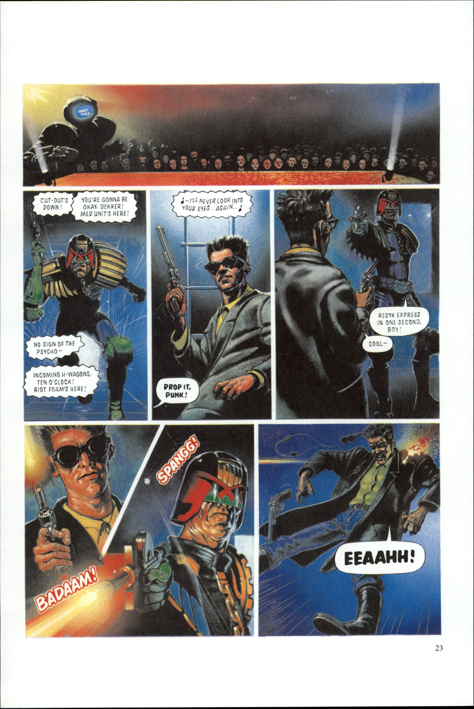 Read online Dredd Rules! comic -  Issue #15 - 25