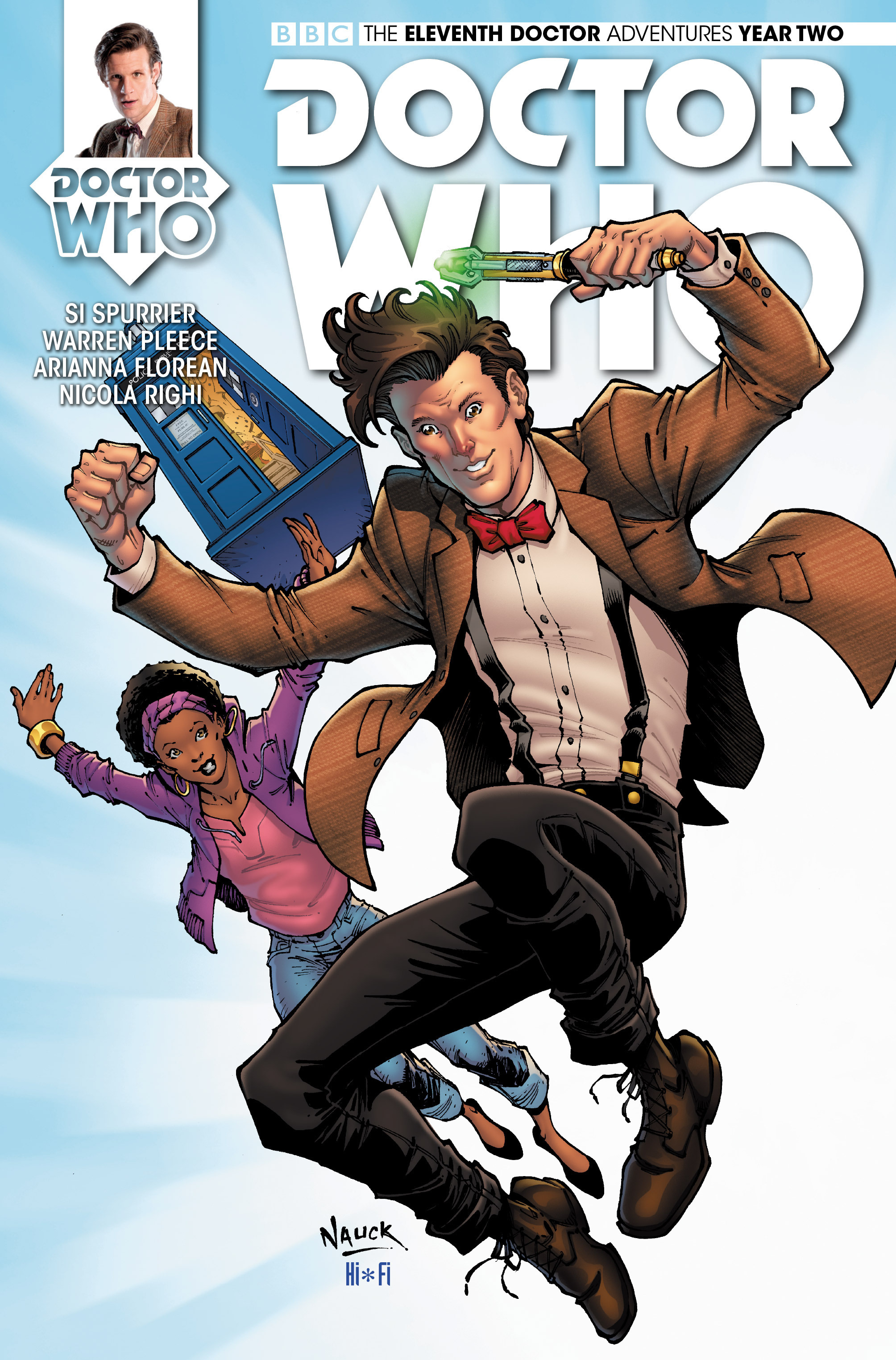 Read online Doctor Who: The Eleventh Doctor Year Two comic -  Issue #8 - 1