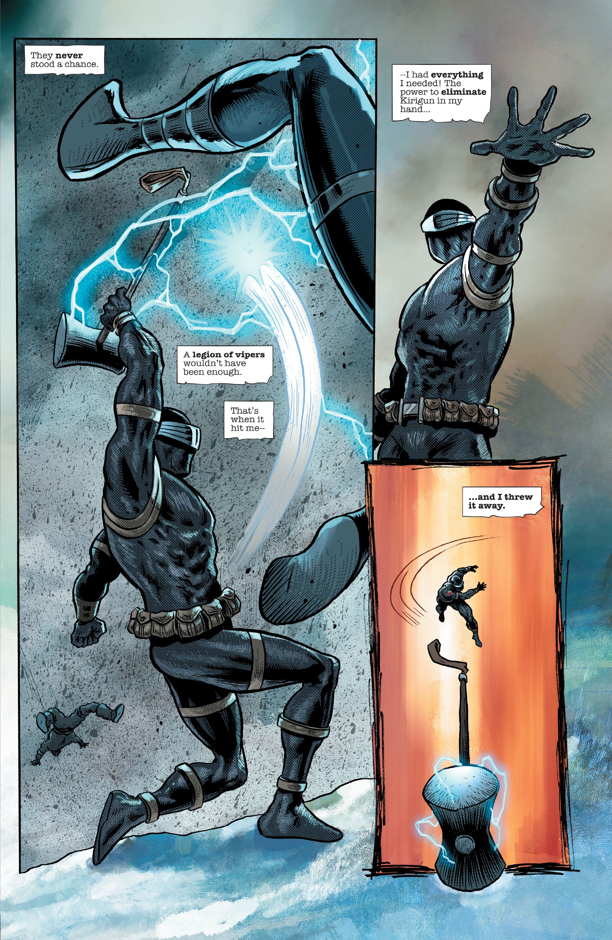 Read online Snake Eyes: Deadgame comic -  Issue #5 - 6