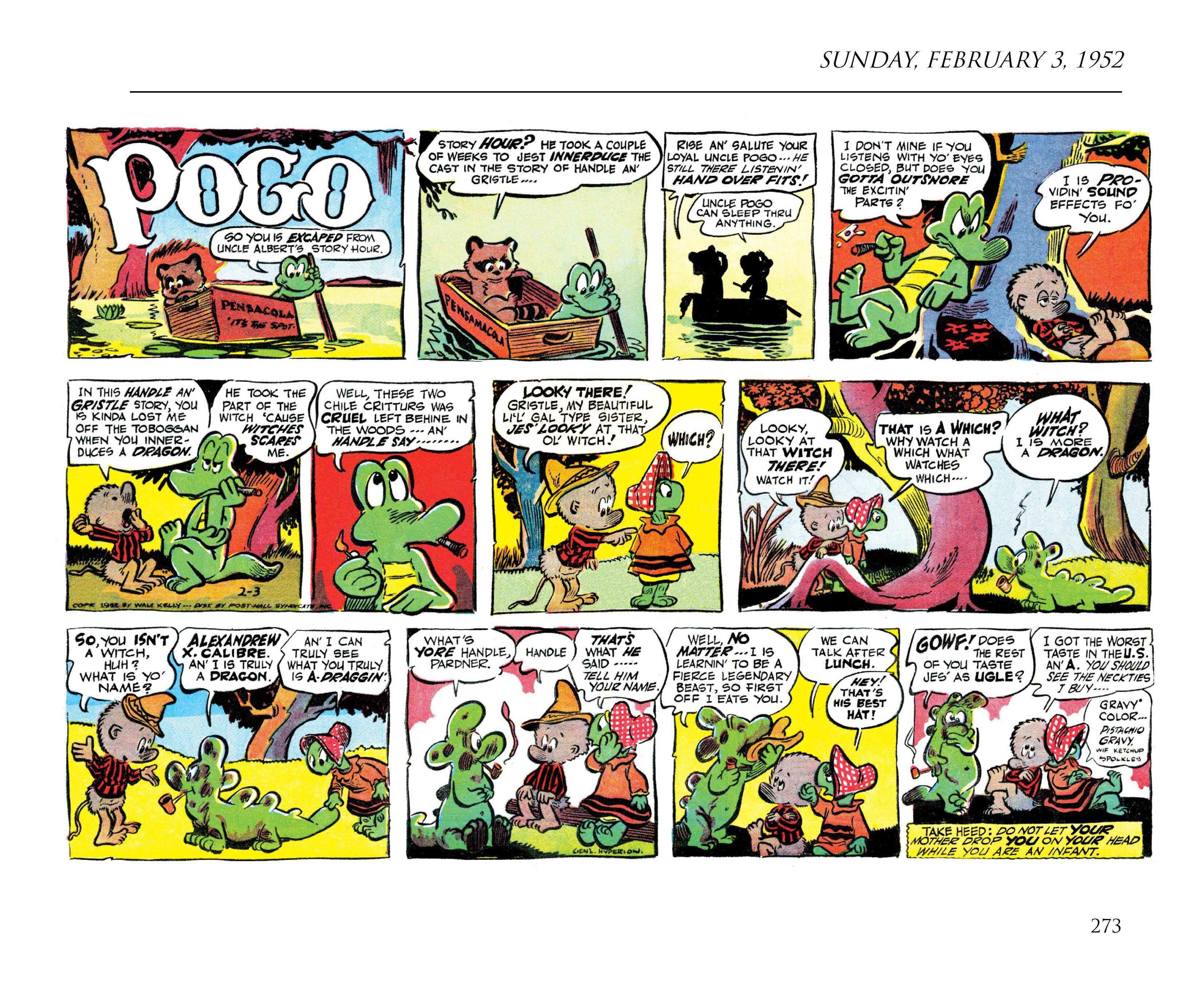 Read online Pogo by Walt Kelly: The Complete Syndicated Comic Strips comic -  Issue # TPB 2 (Part 3) - 91
