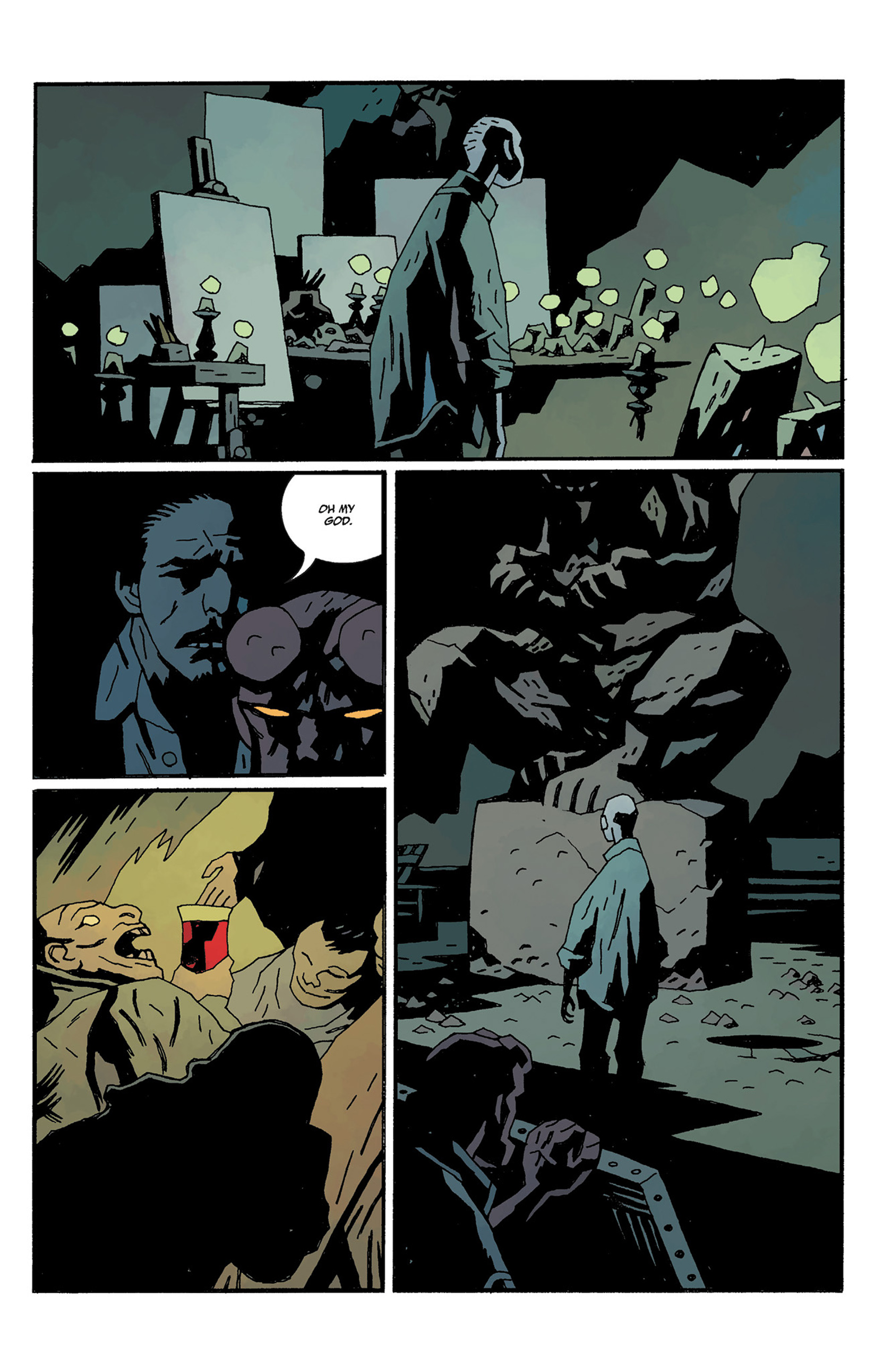 Read online Hellboy: The Crooked Man and Others comic -  Issue # TPB - 121