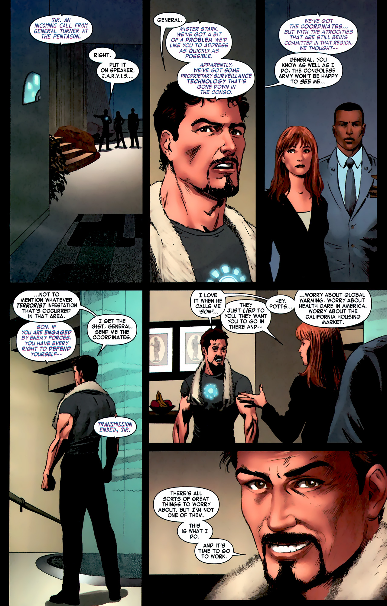 Read online Iron Man 2: Public Identity comic -  Issue #3 - 8