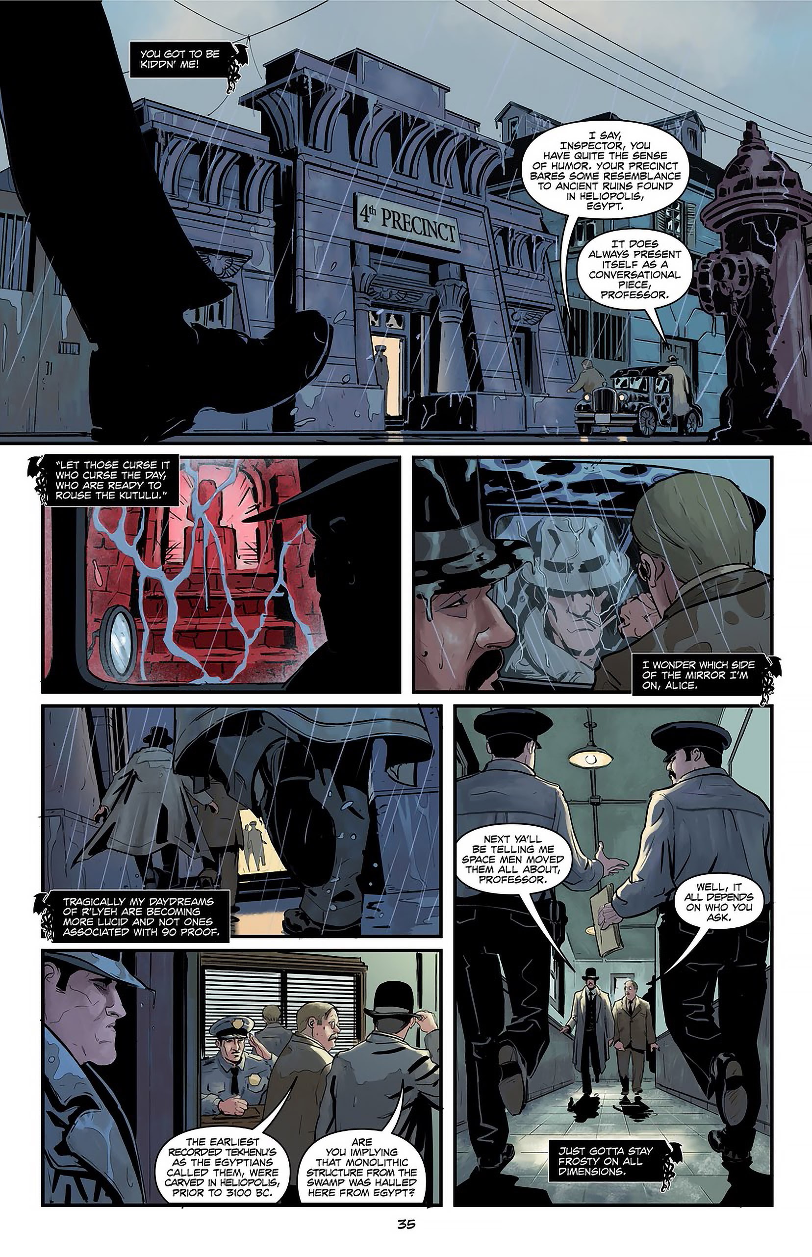 Read online Lovecraft P.I. - The Curious Case of ReAnimator comic -  Issue # TPB - 36