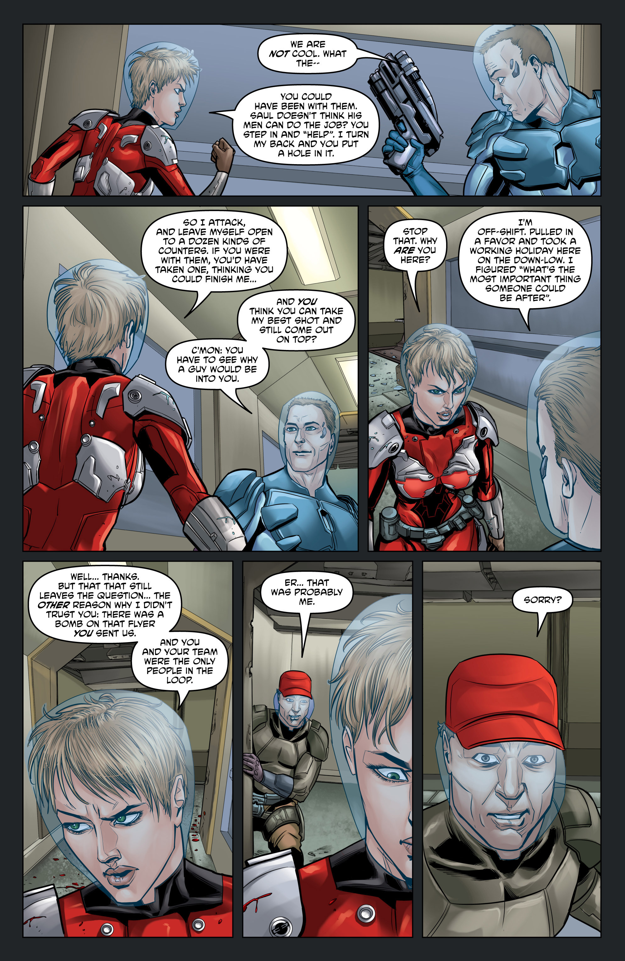 Read online Mercury Heat comic -  Issue #5 - 16