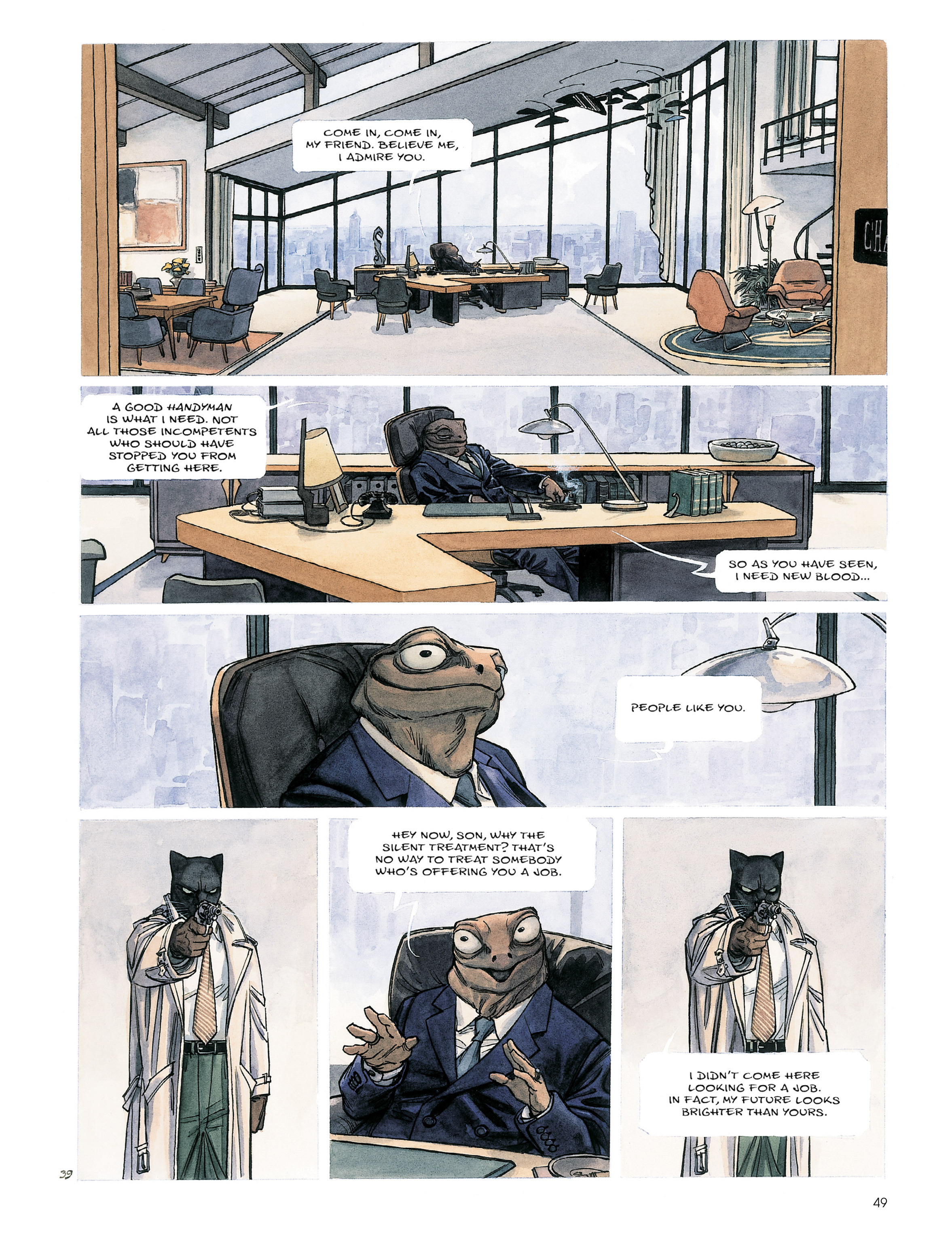 Read online Blacksad (2010) comic -  Issue # Full - 50