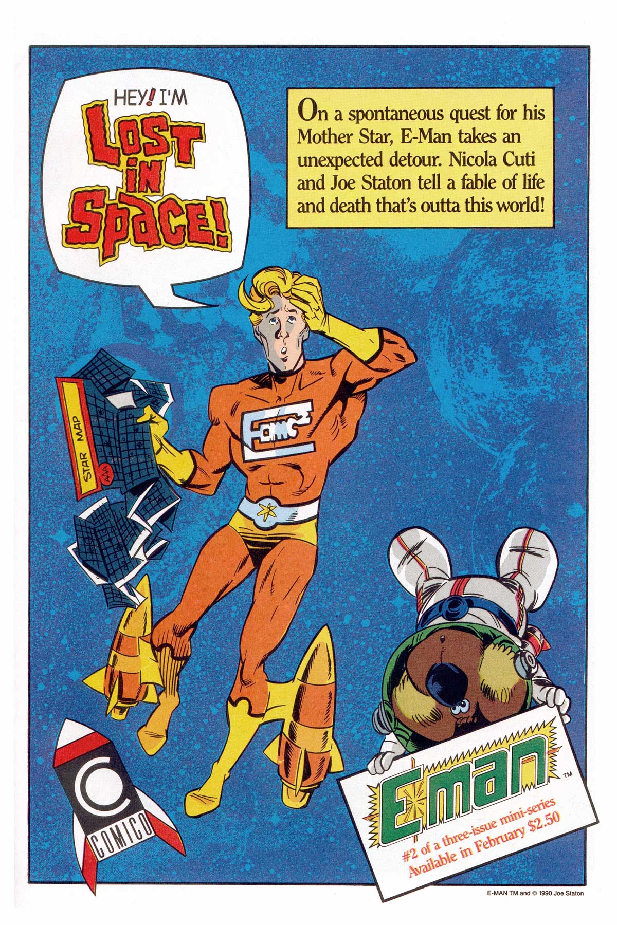 Read online E-Man (1989) comic -  Issue #1 - 29