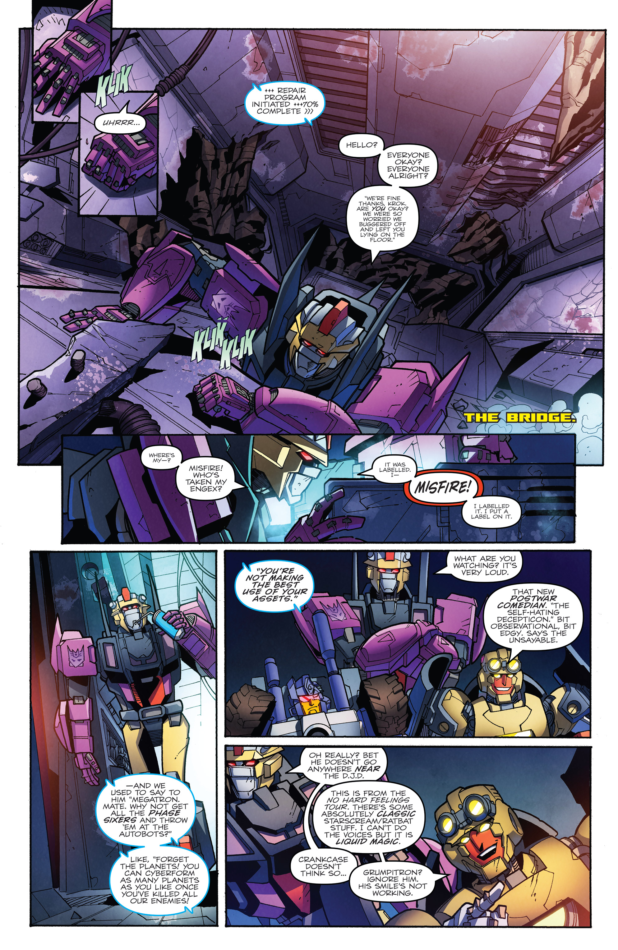Read online Transformers: The IDW Collection Phase Two comic -  Issue # TPB 10 (Part 3) - 12