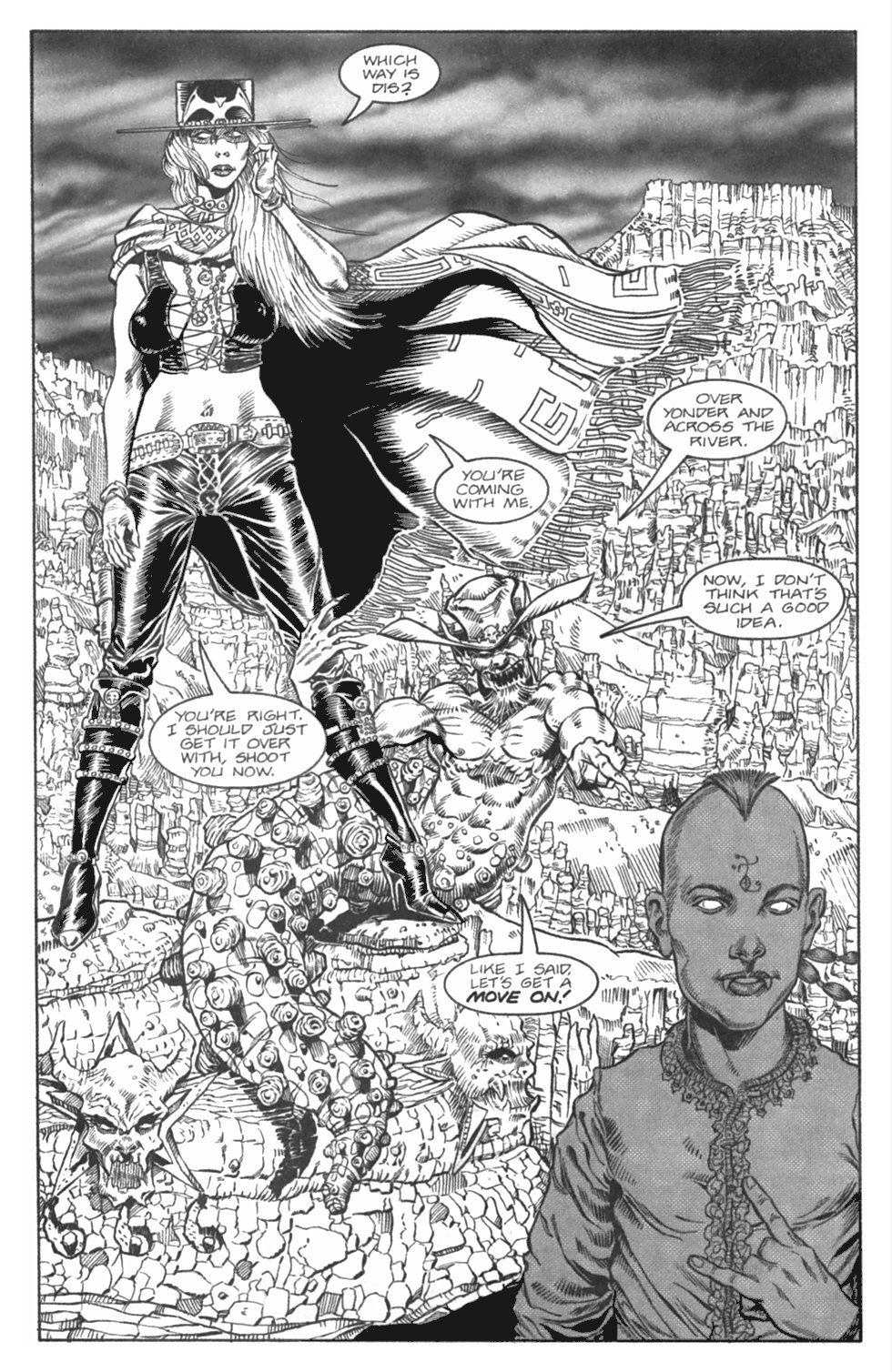 Read online Gunfighters in Hell comic -  Issue #4 - 8