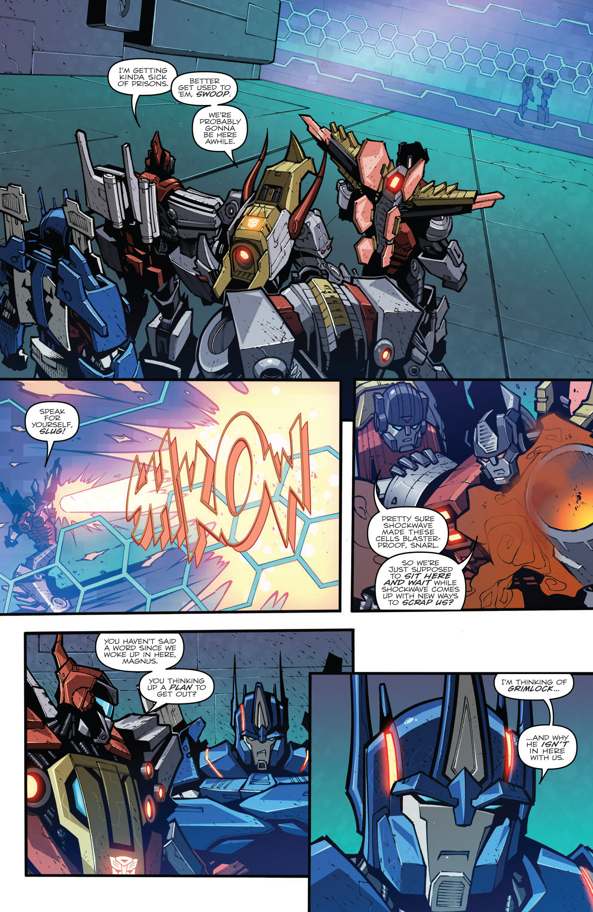 Read online The Transformers Prime: Rage of the Dinobots comic -  Issue #4 - 11