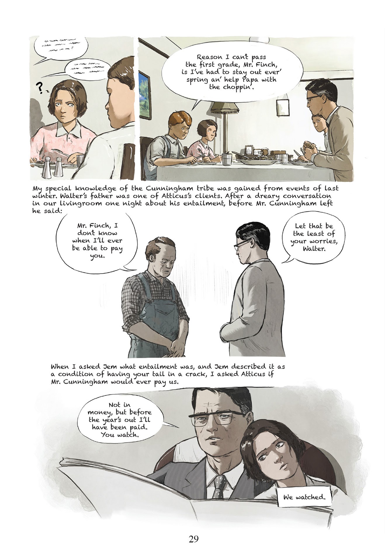 Read online To Kill a Mockingbird: A Graphic Novel comic -  Issue # TPB (Part 1) - 37