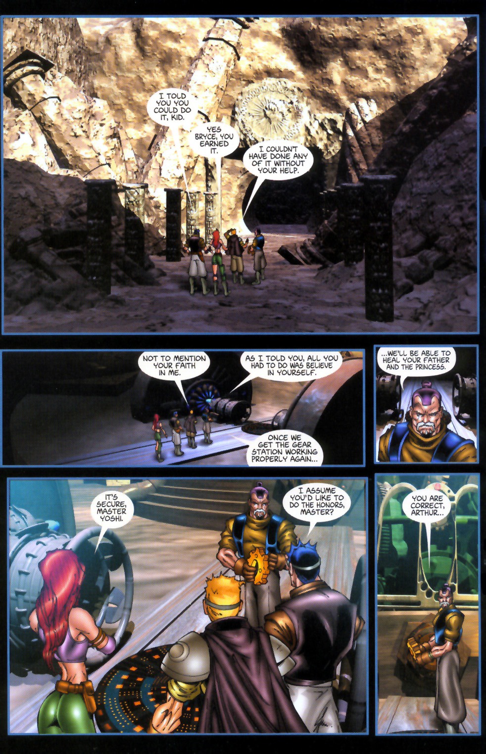 Read online The Gear Station comic -  Issue #3 - 16